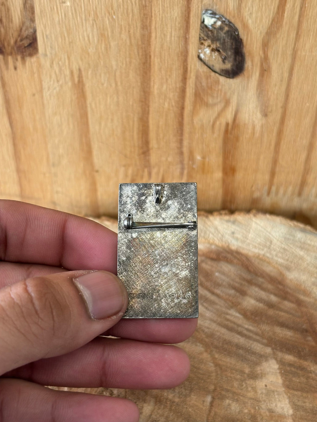 Square Angel Pin