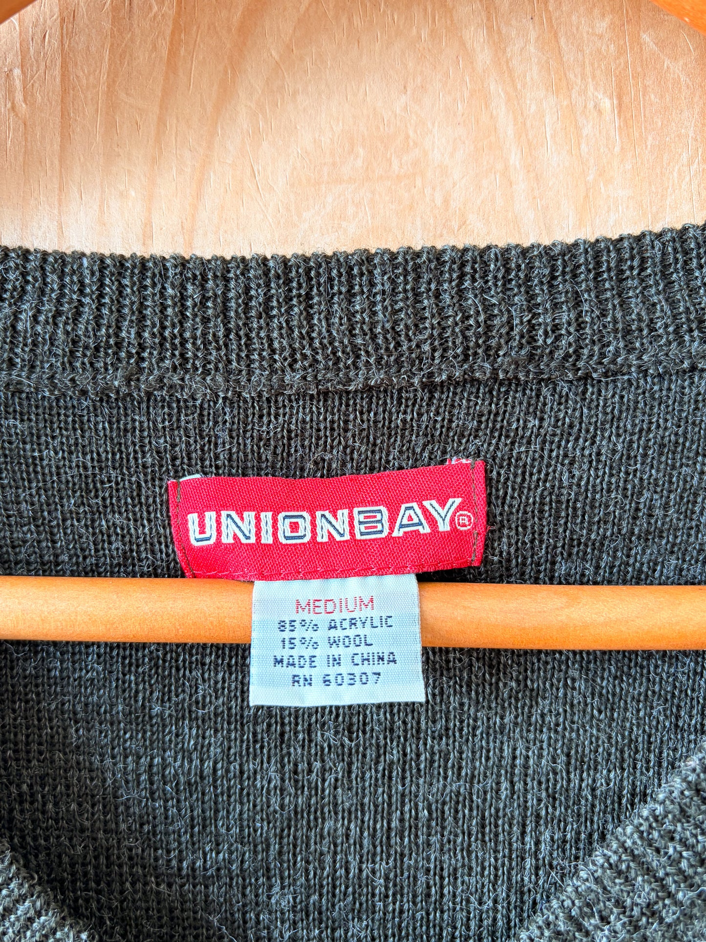 Vtg Striped Sweater : M