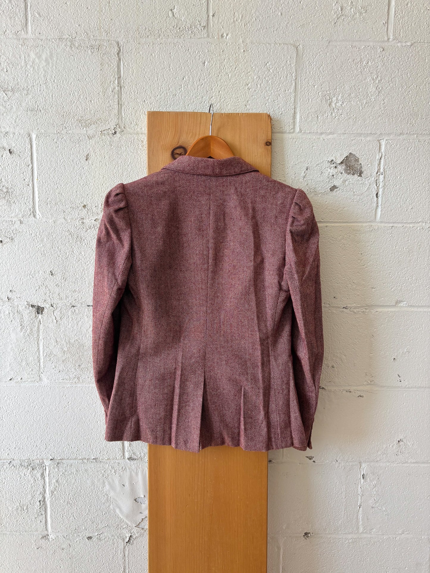 Vtg Red Blazer : S/M