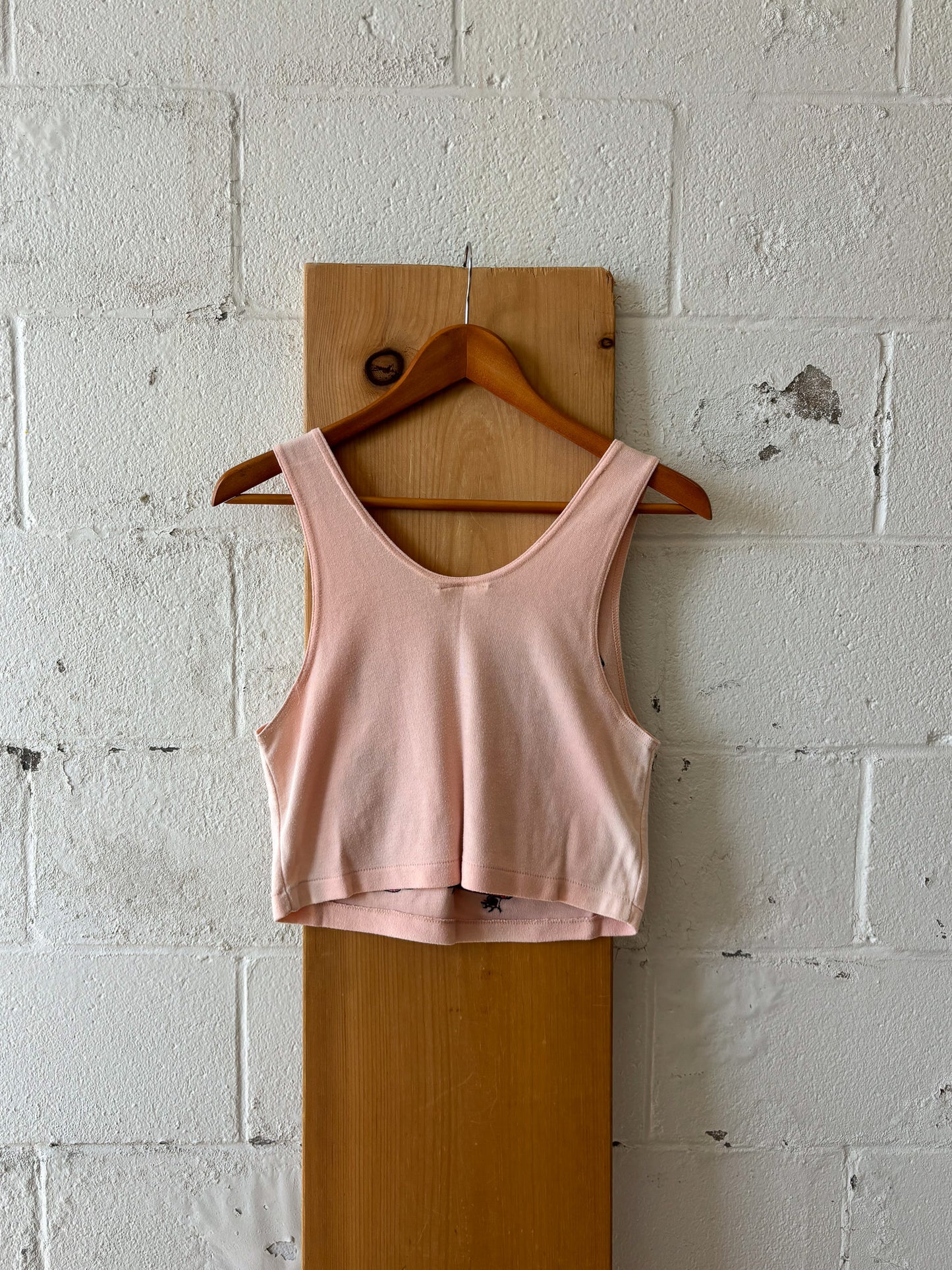 Vtg Textured Mickey & Mini Tank : M