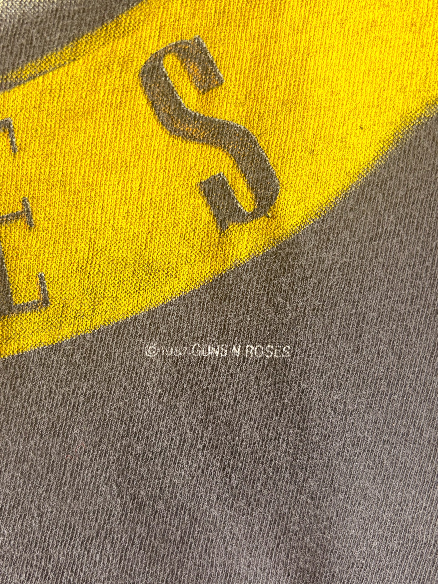 Vtg '87 Guns N Roses Single Stitch Tour Tee : XL