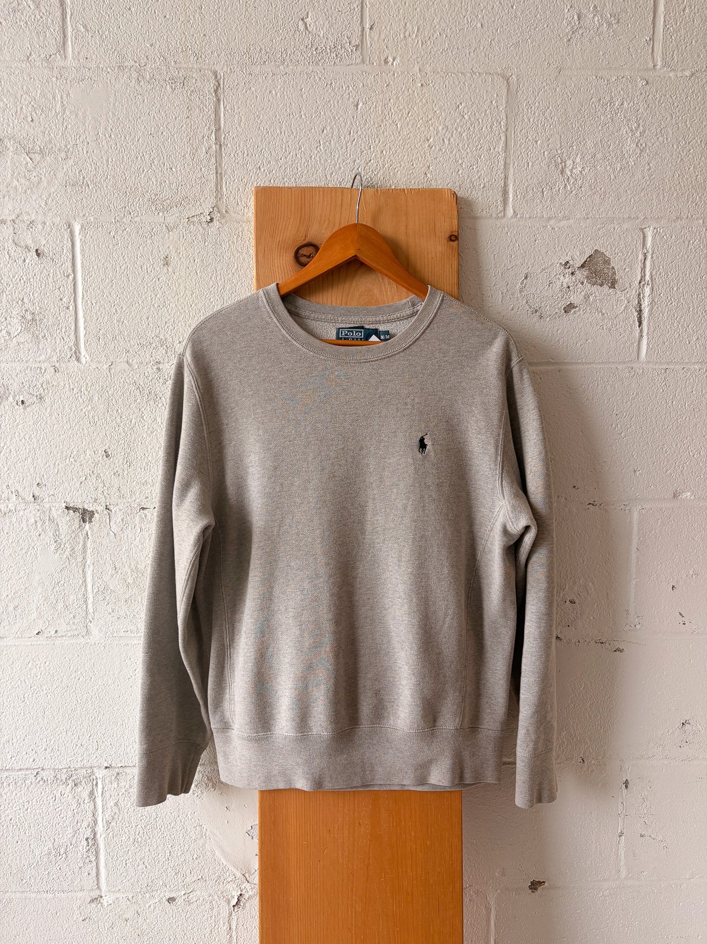 Gray Polo Crewneck : M