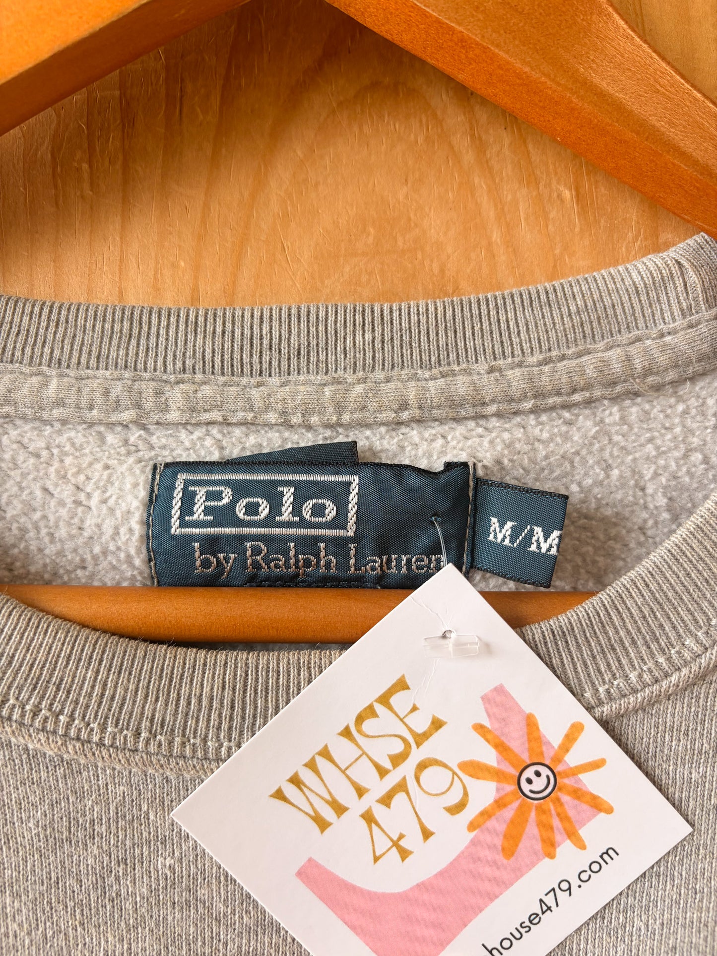 Gray Polo Crewneck : M