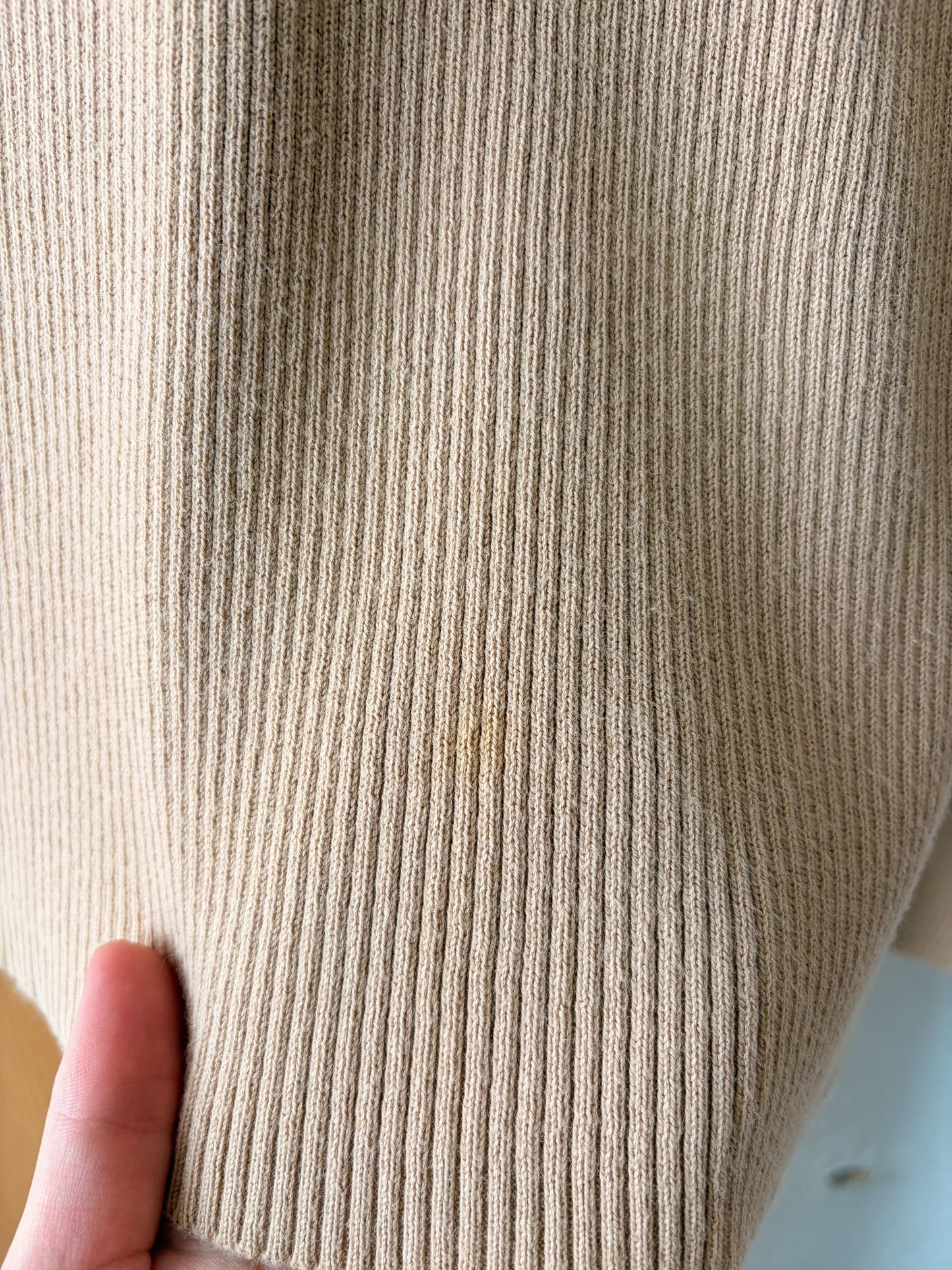 Ribbed Front Tie Top : M