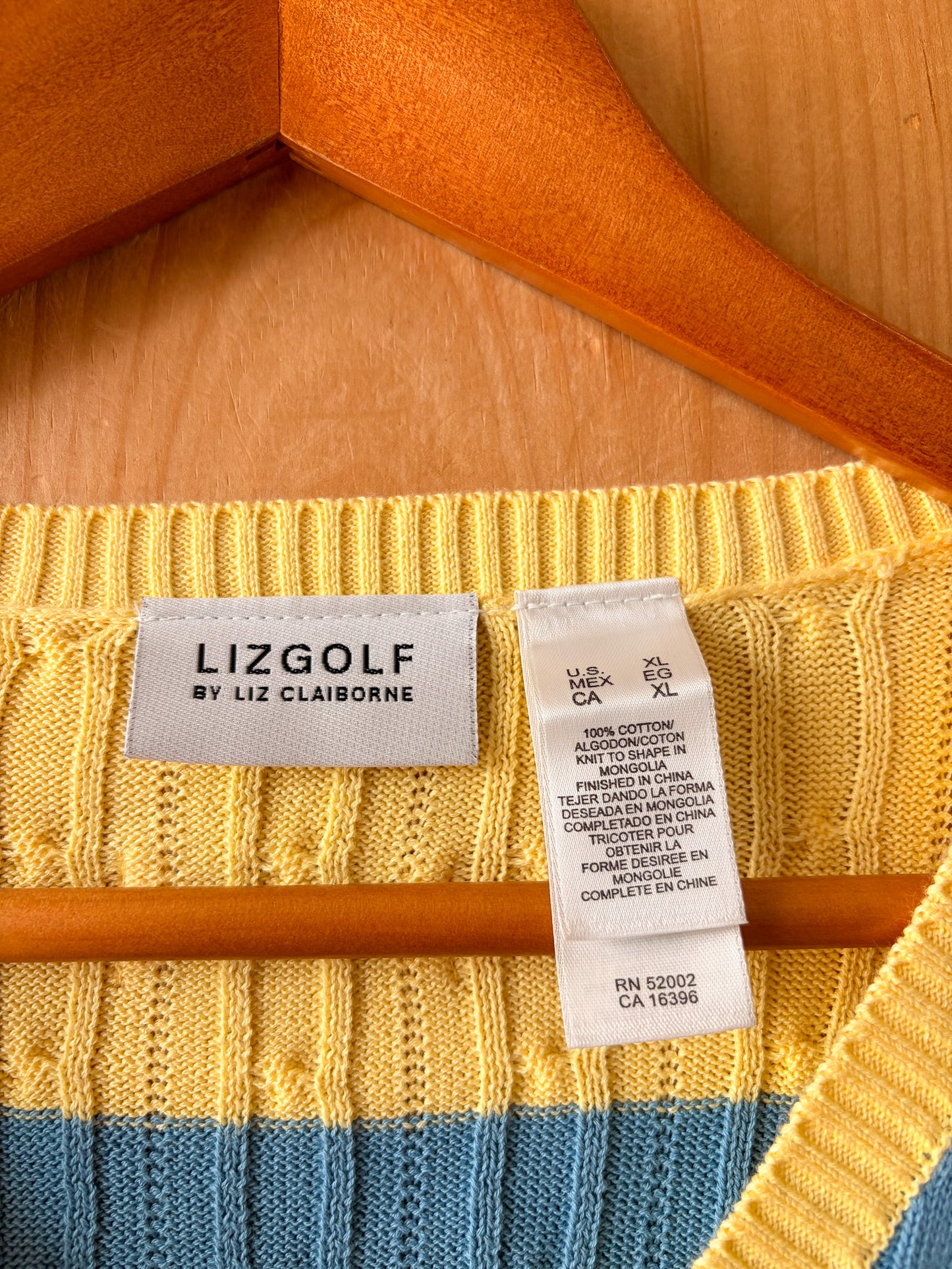 Striped Pastel Sweater : XL