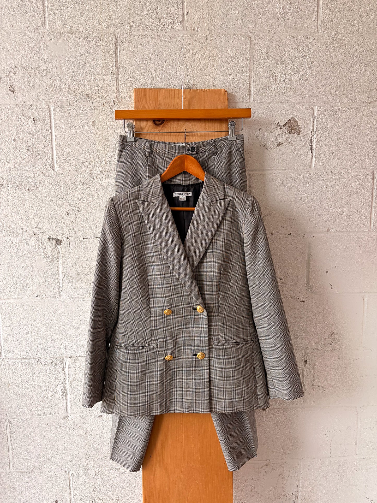 Houndstooth Pendleton Set : 10