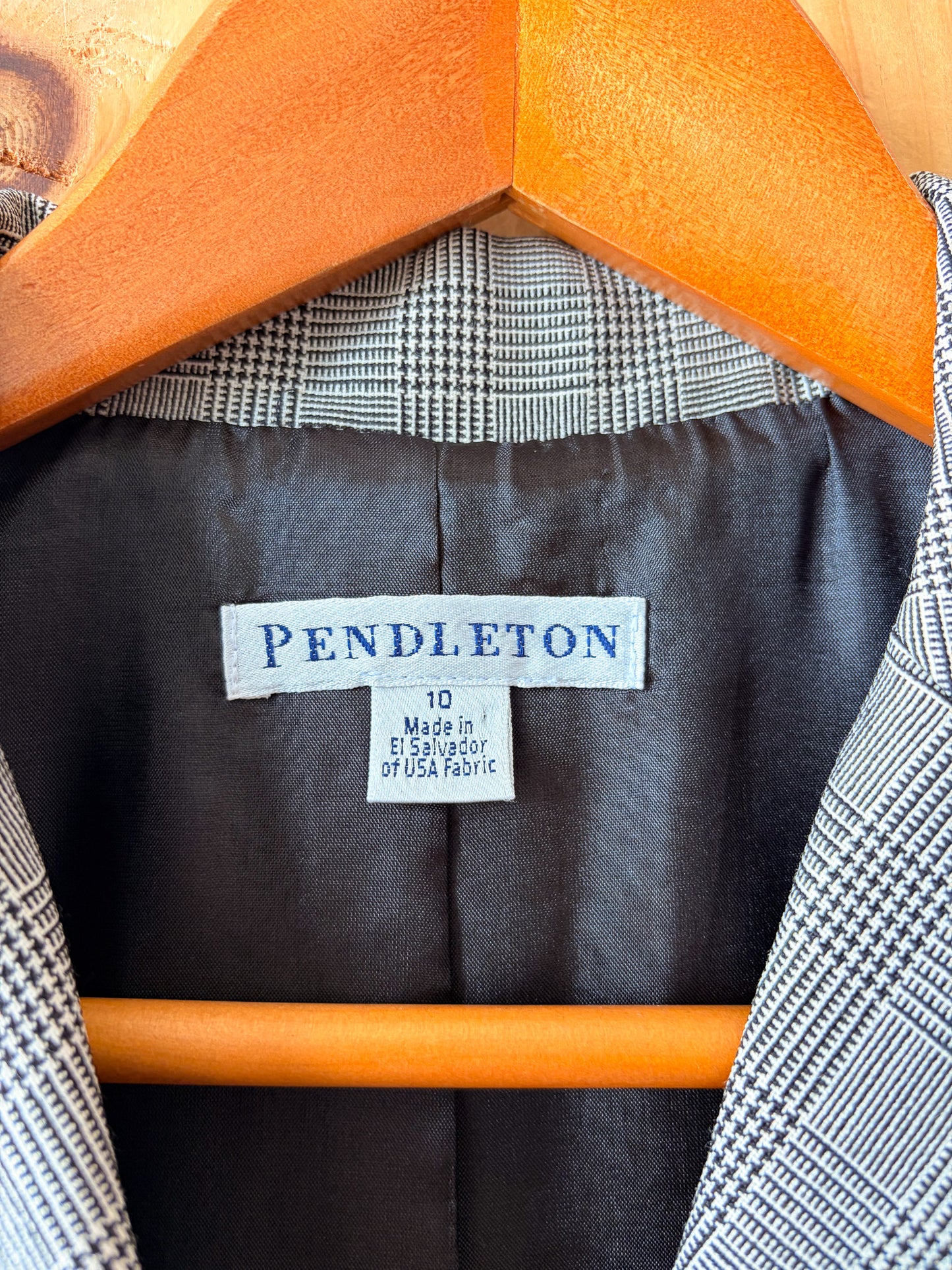 Houndstooth Pendleton Set : 10