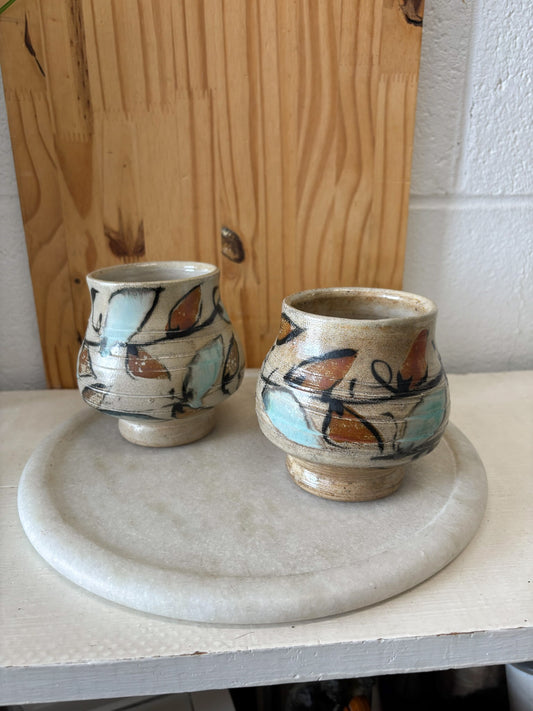 Pair of Handmade Pottery Vases (Local Pick Up Only)