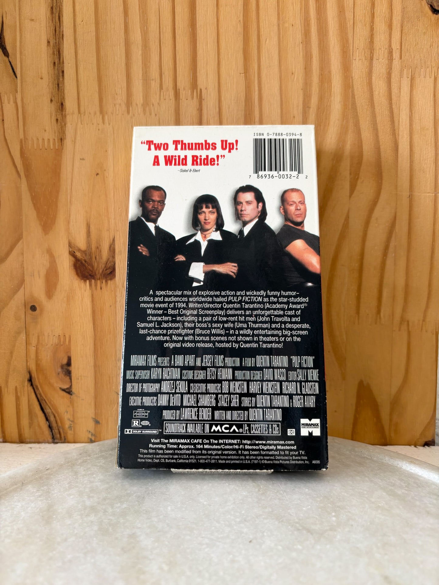 Pulp Fiction VHS Tape