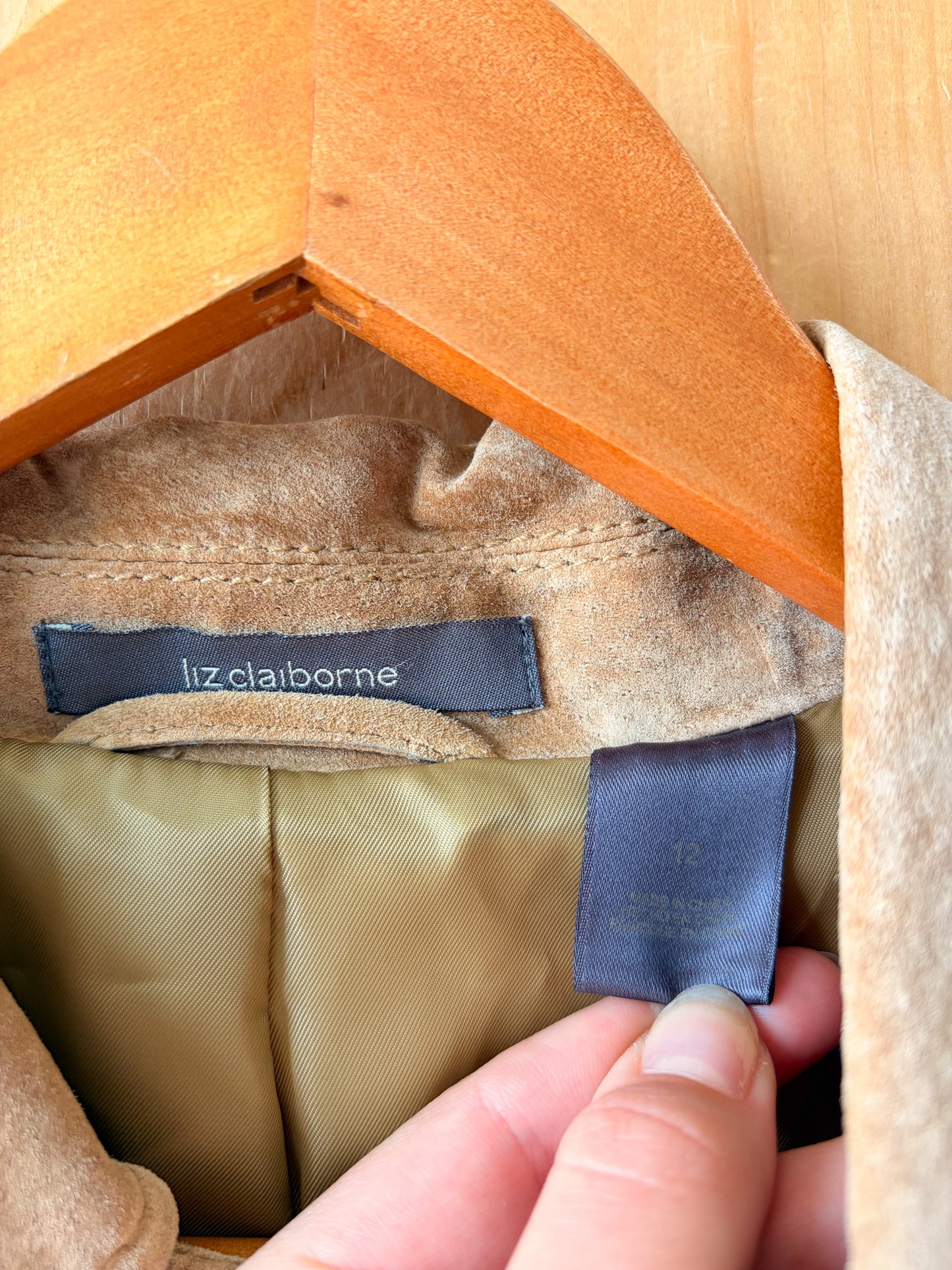 Light Brown Suede Jacket : 12