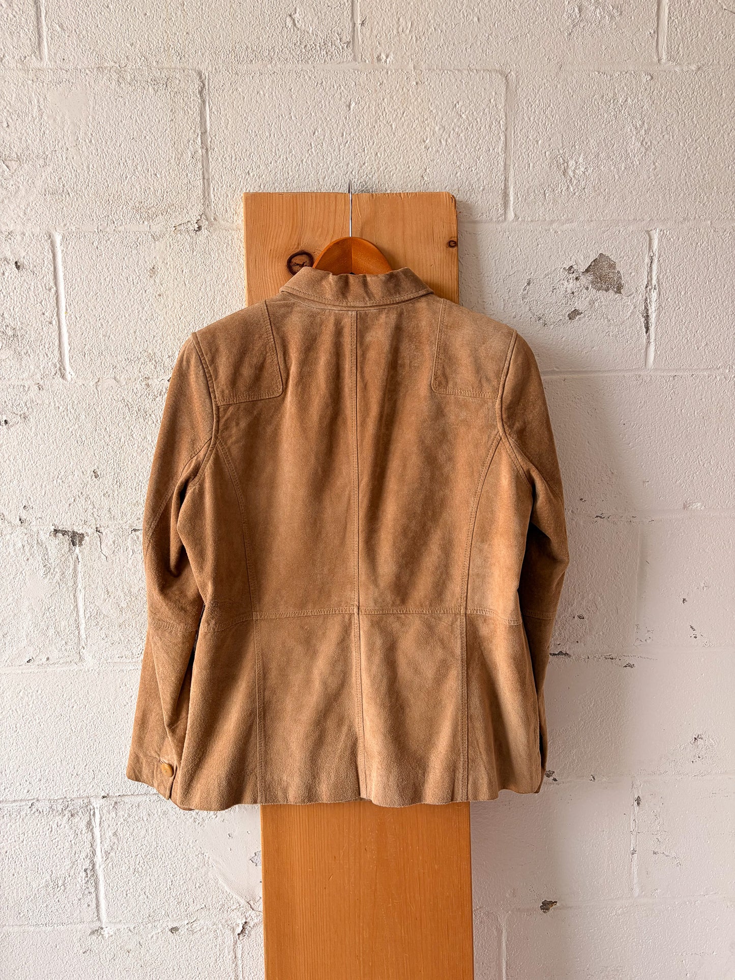 Light Brown Suede Jacket : 12