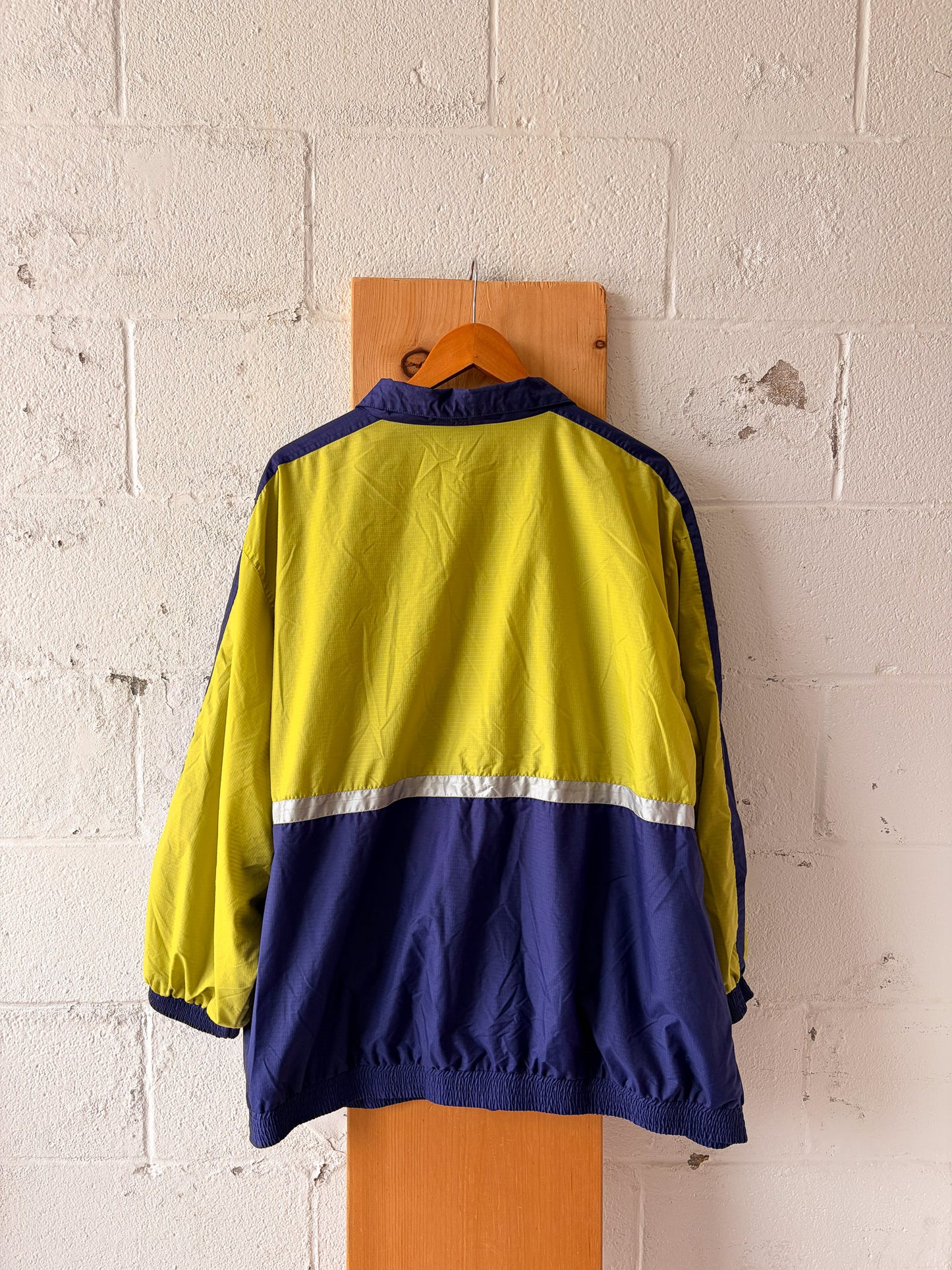 Vtg Catalina Green & Blue Windbreaker : 26W/28W
