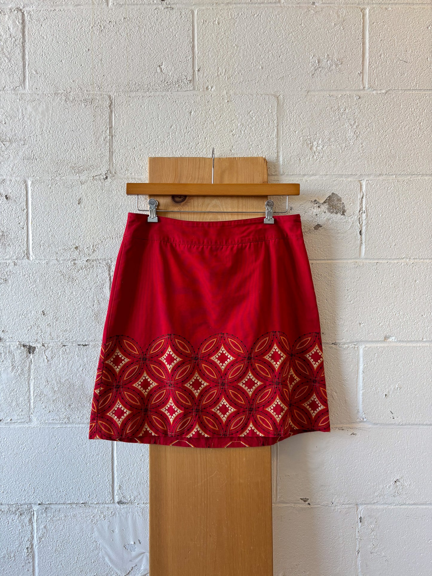 Embellished Red Skirt : 12