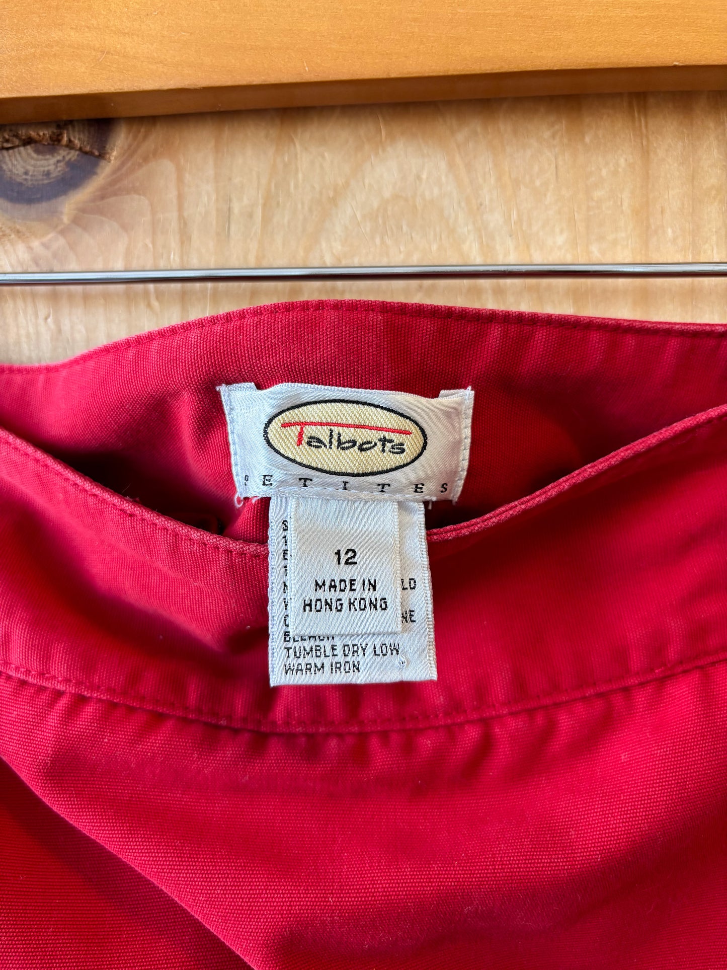 Embellished Red Skirt : 12