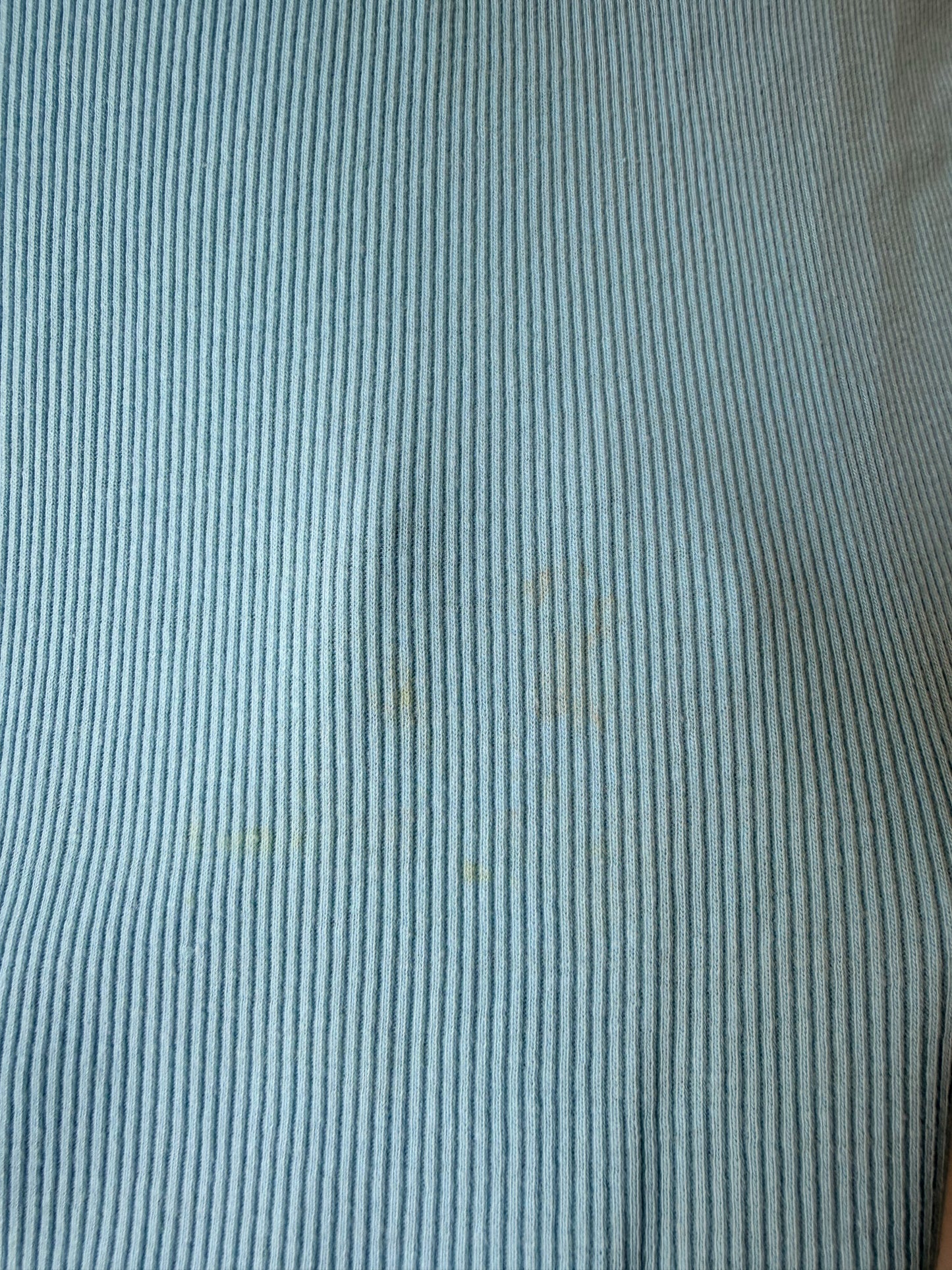 Baby Blue Beaded Tank : XL
