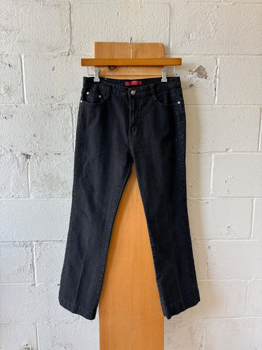 Embellished Black Jeans : 12