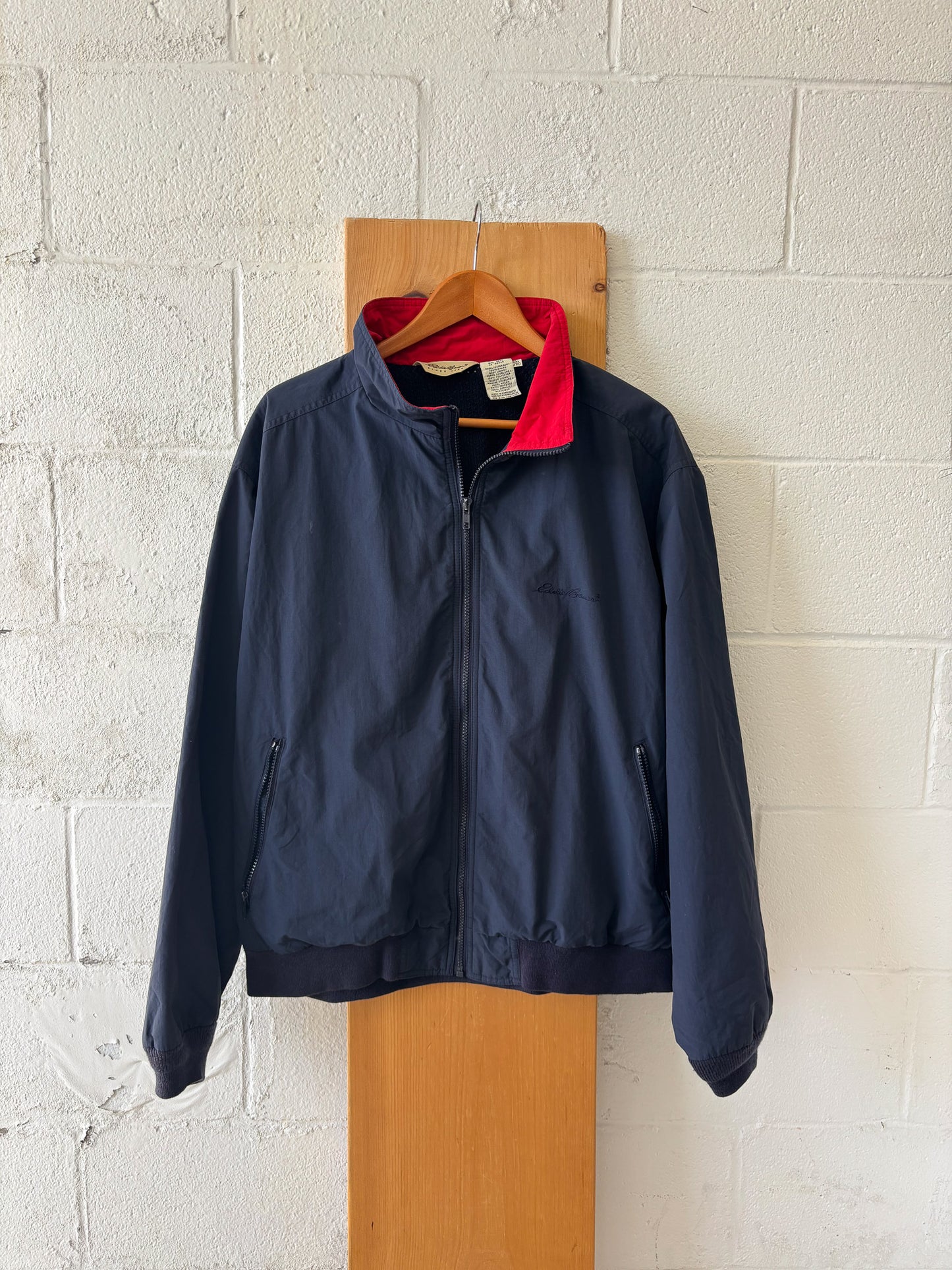 Navy Eddie Bauer Jacket : XL