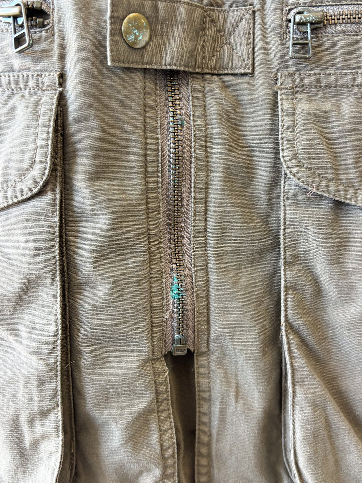 Vtg Eddie Bauer Cargo Vest : M