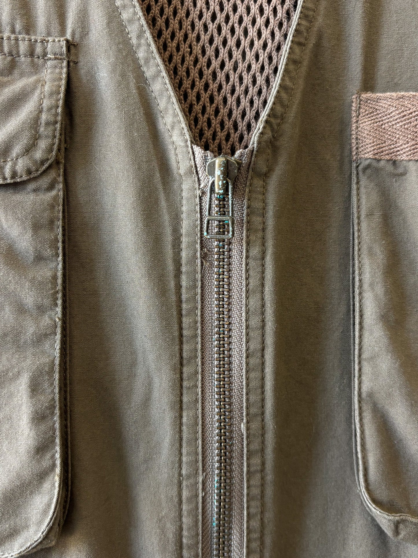 Vtg Eddie Bauer Cargo Vest : M