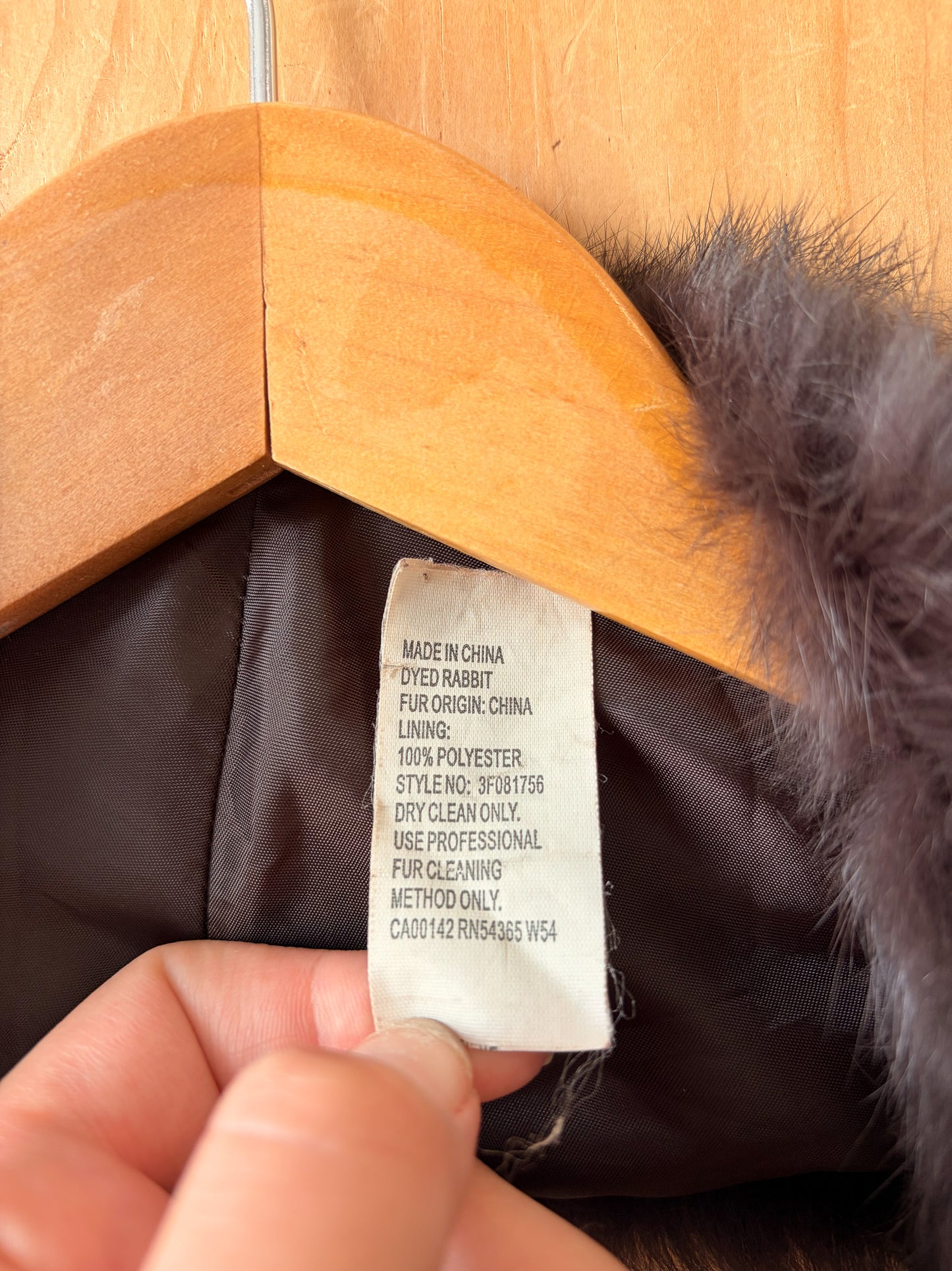 Rabbit Fur Collar