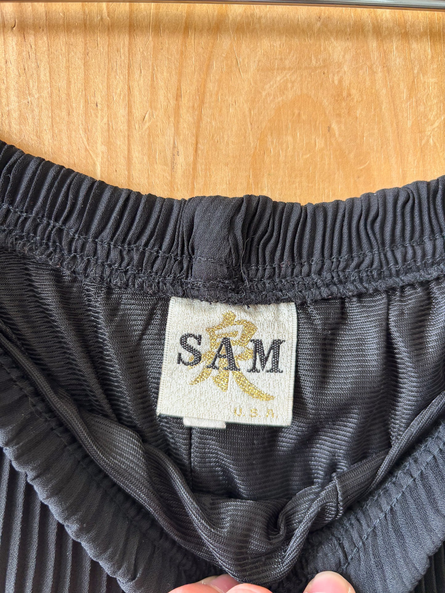 Vtg Flowy Sheer Pants : 32” W