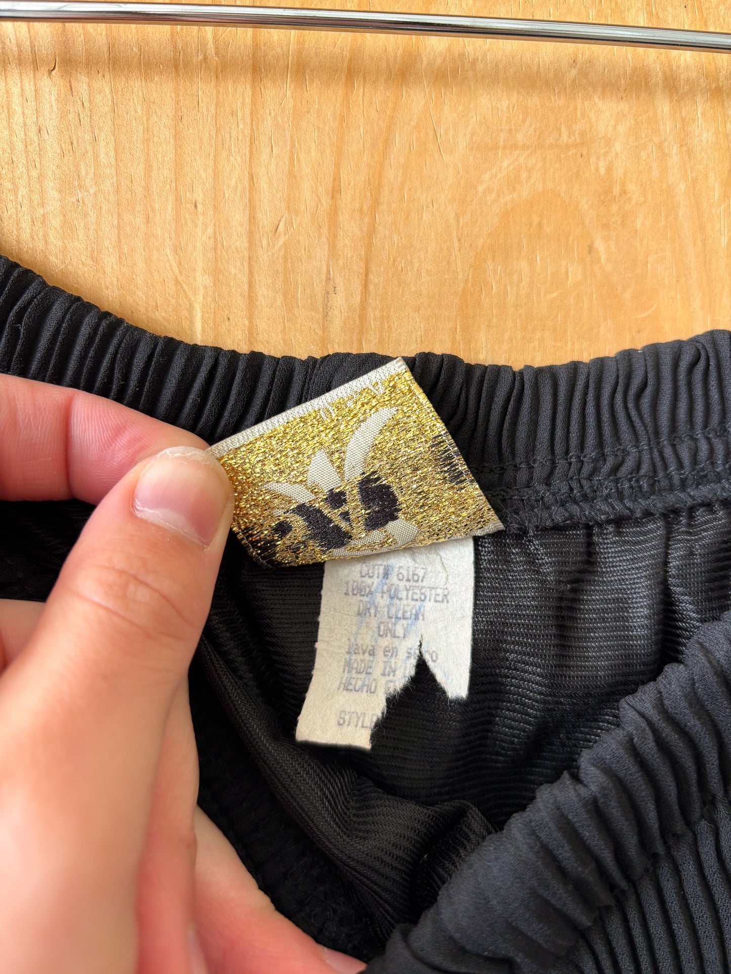 Vtg Flowy Sheer Pants : 32” W