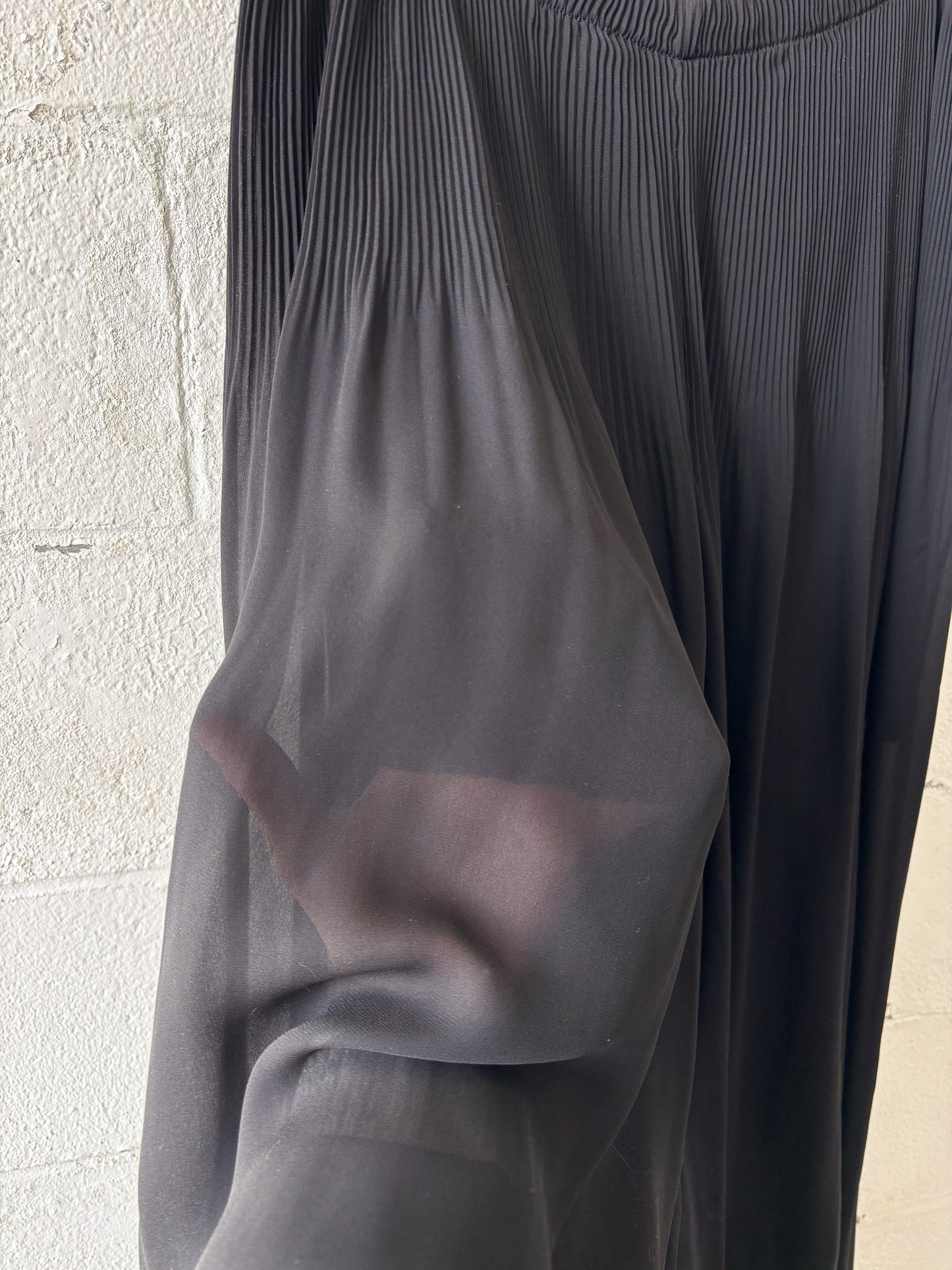 Vtg Flowy Sheer Pants : 32” W