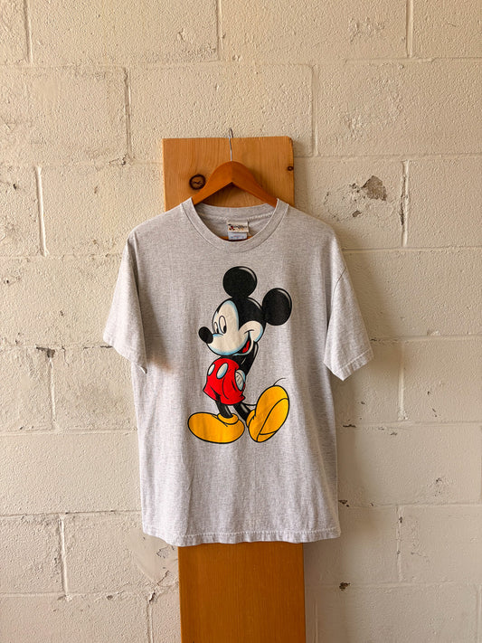Vtg Mickey Mouse Tee : L
