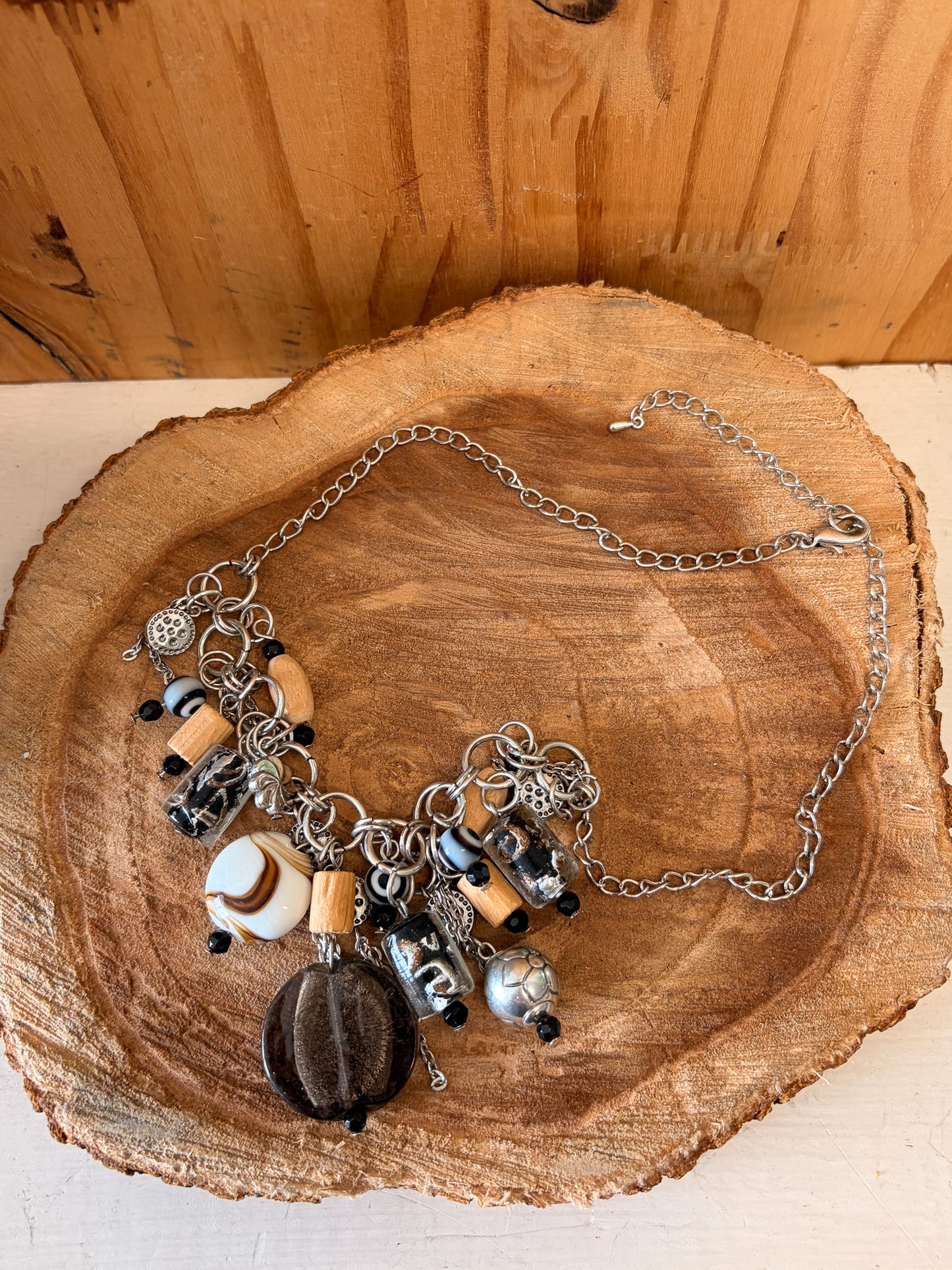 Chunky Charm Necklace