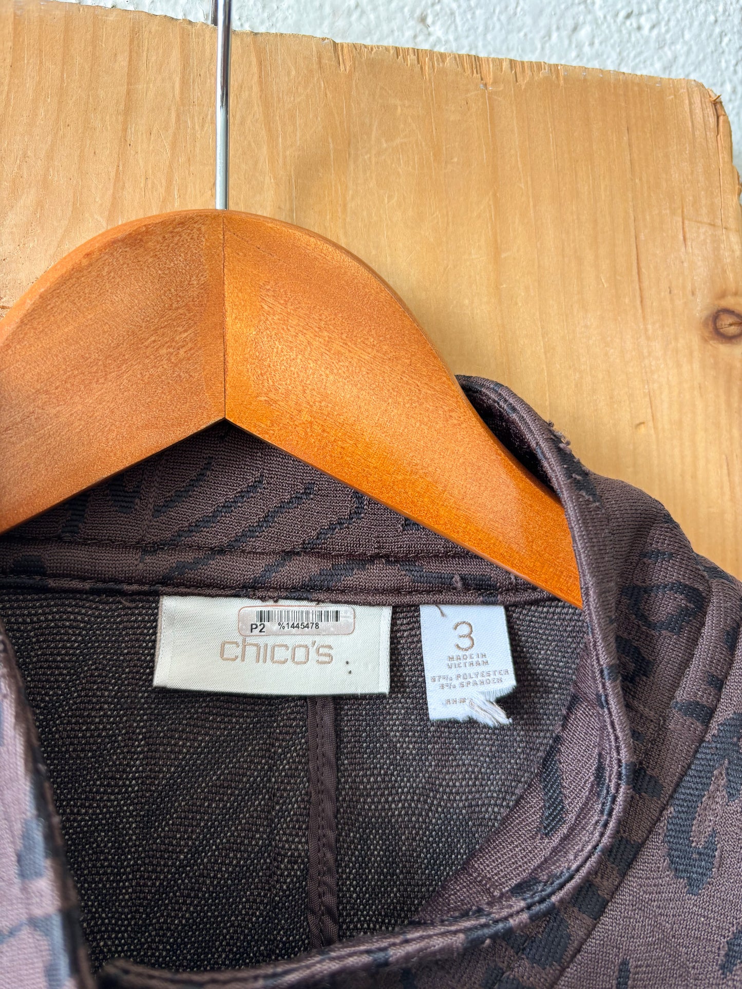 Animal Print Jacket : XL