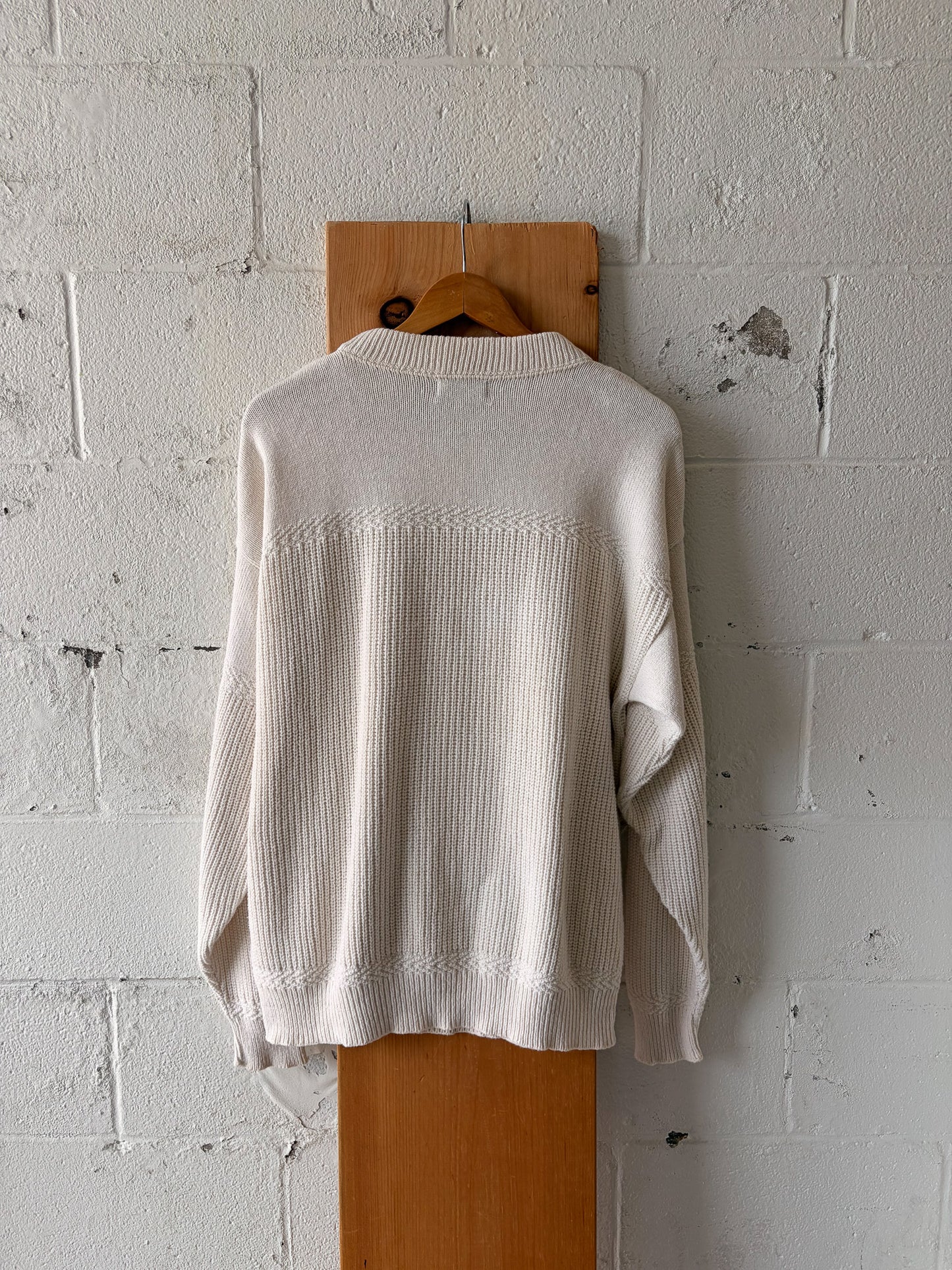 Vtg Oldsmobile Scramble Golf Sweater : L