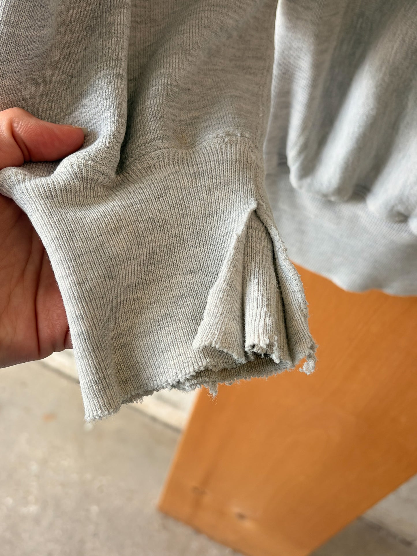 Vtg Champion Distressed Arkansas Crew : XL