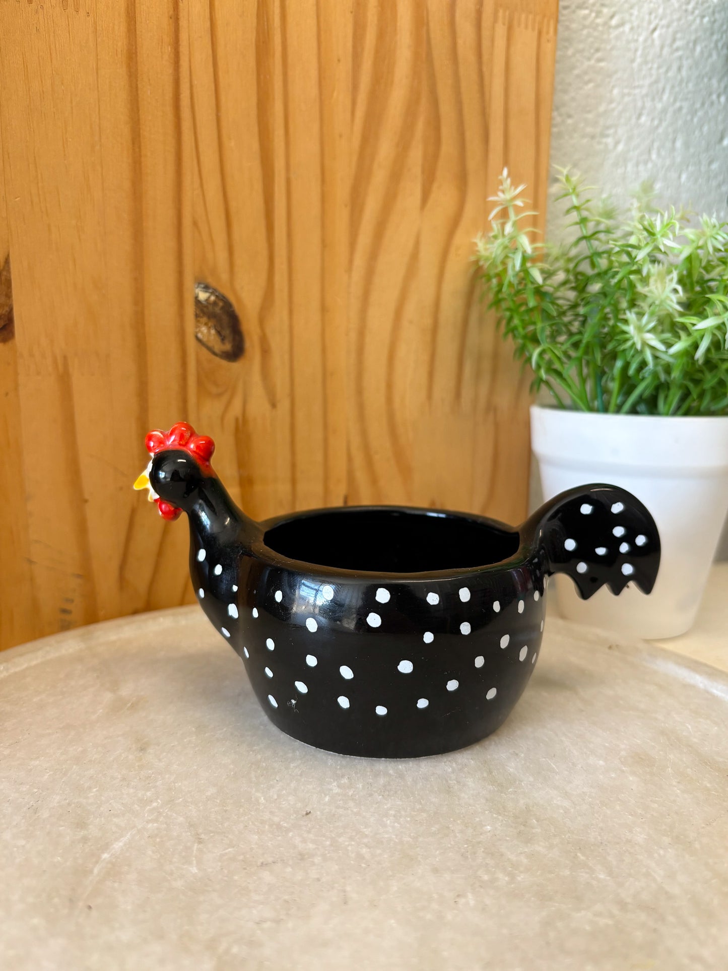 Vtg Rooster Dish