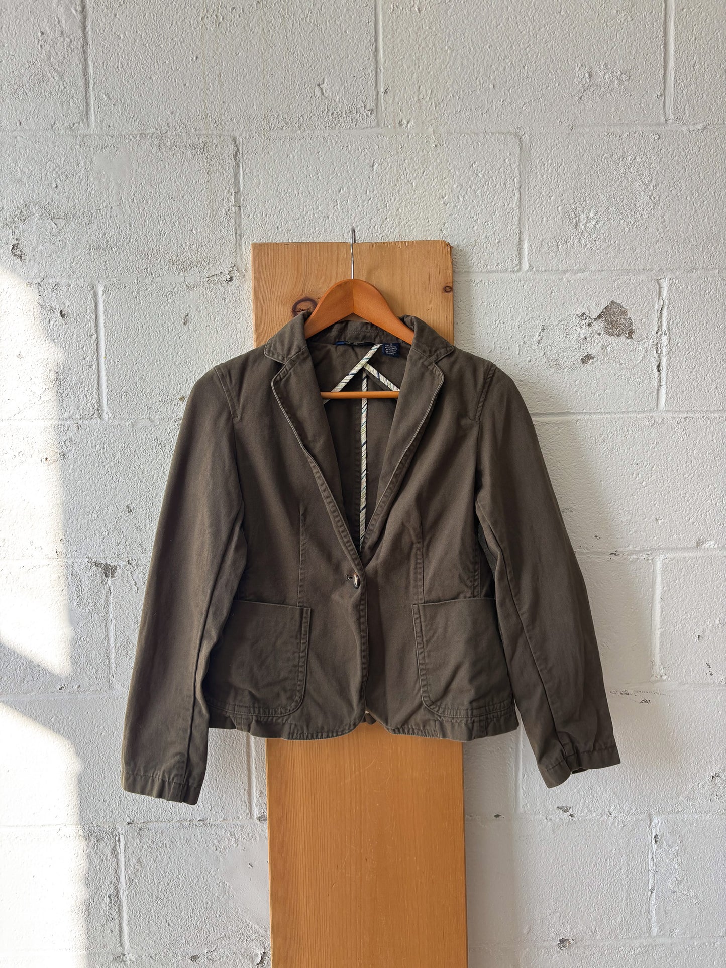 Vtg Green Jacket : M