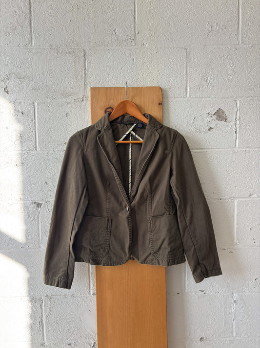Vtg Green Jacket : M
