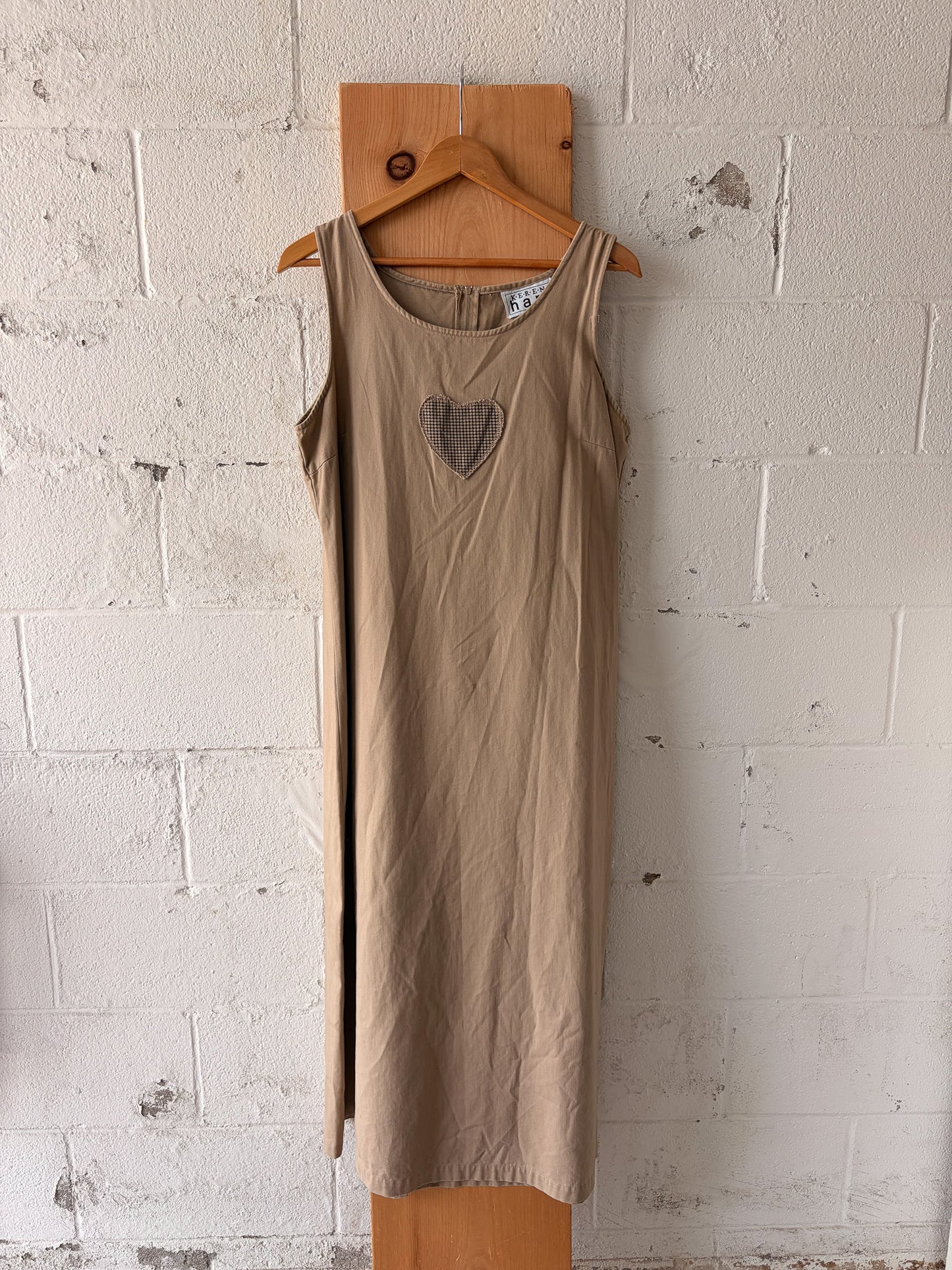 Vtg Keren Hart Tan Set : L