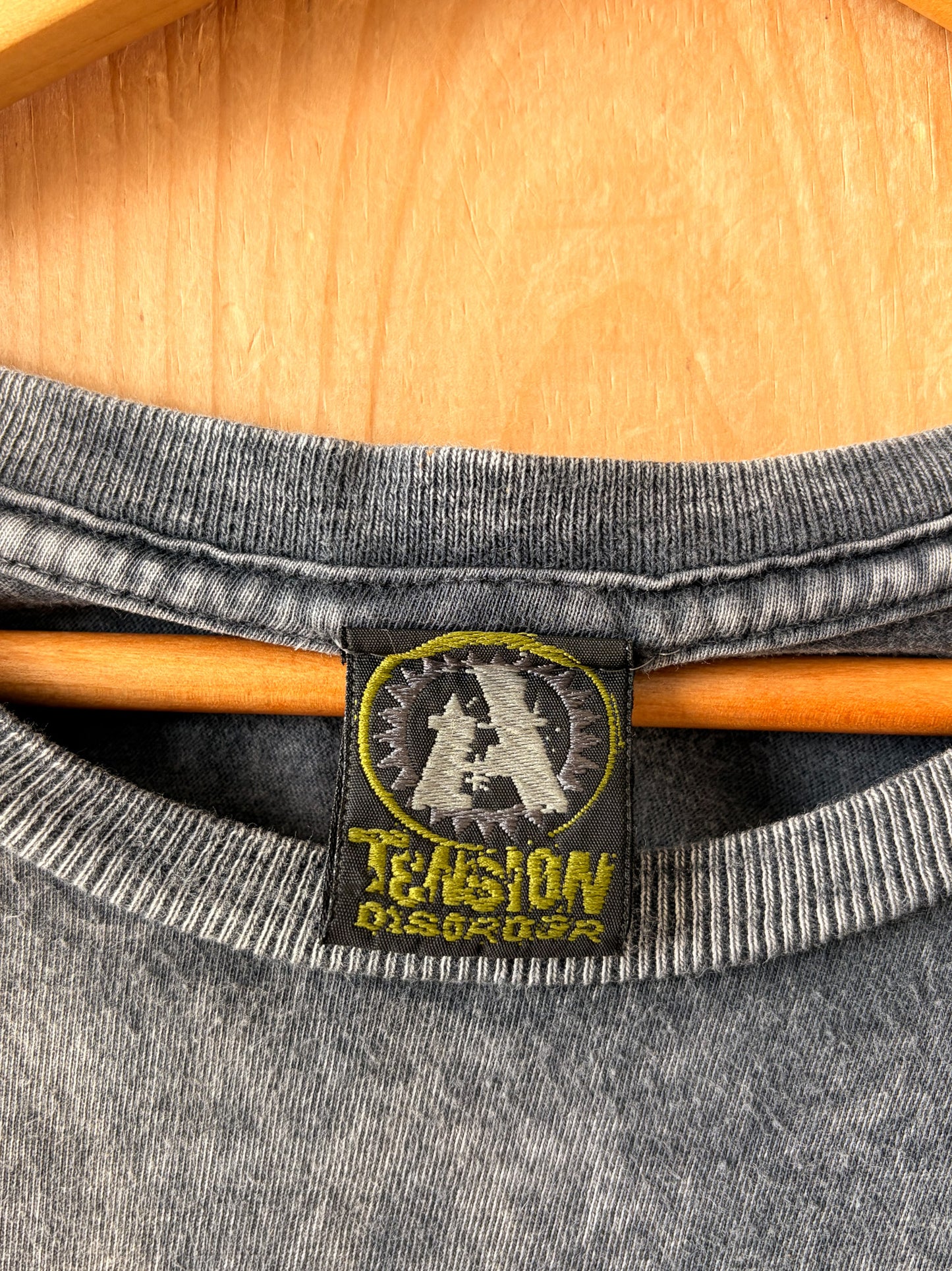 Y2K Acid Wash Tee : XL