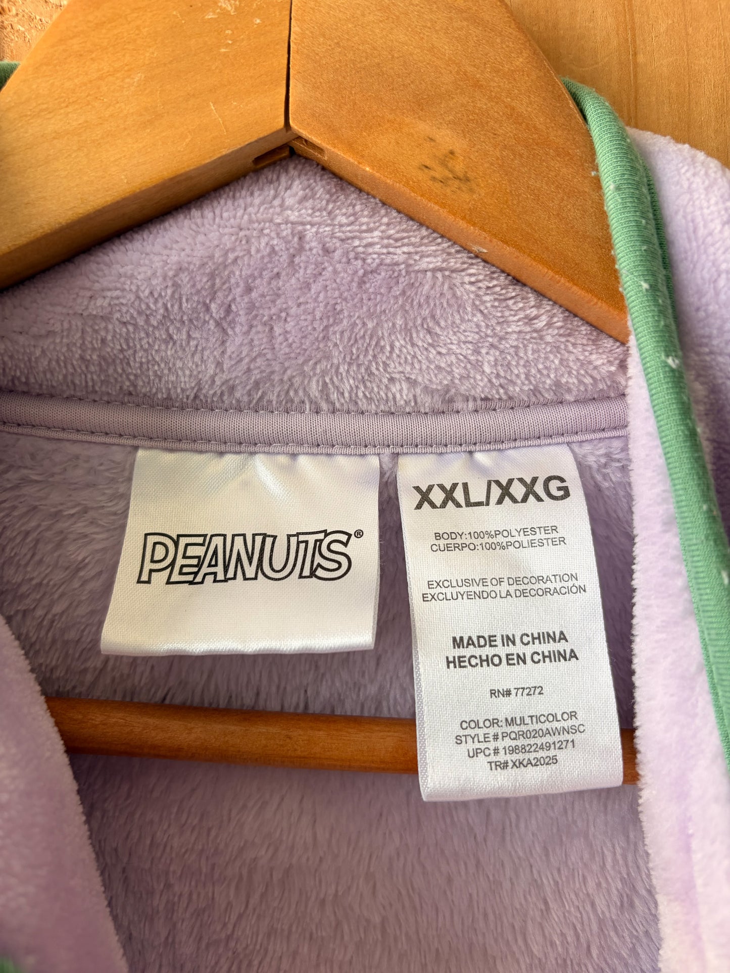 Snoopy Outdoor Adventure Sherpa Jacket : 2XL