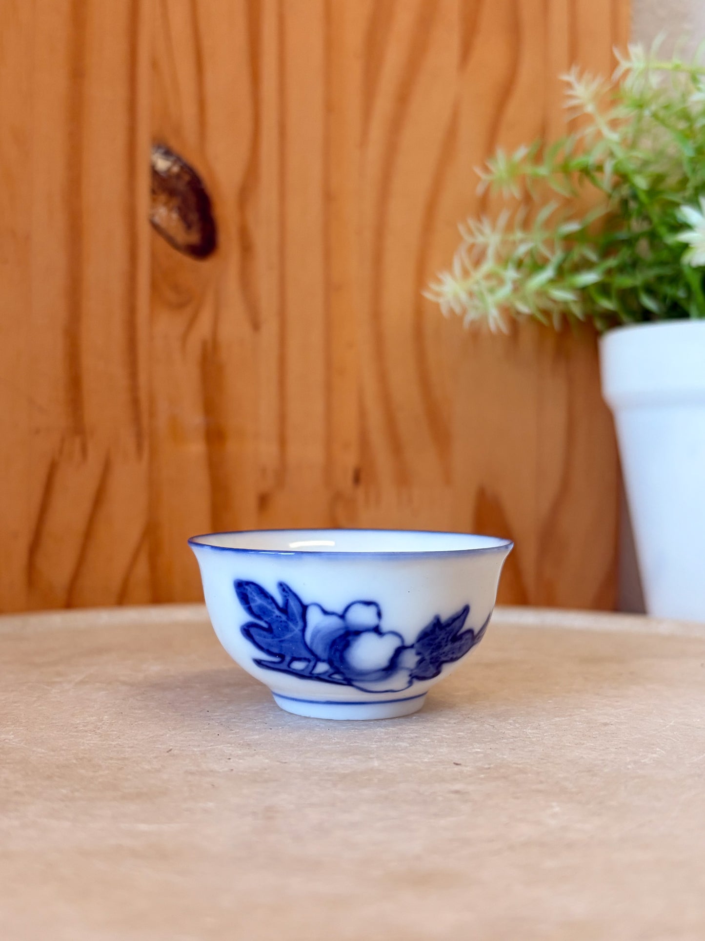 Vtg Little Porcelain Sake Cup (Local pick Up Only)