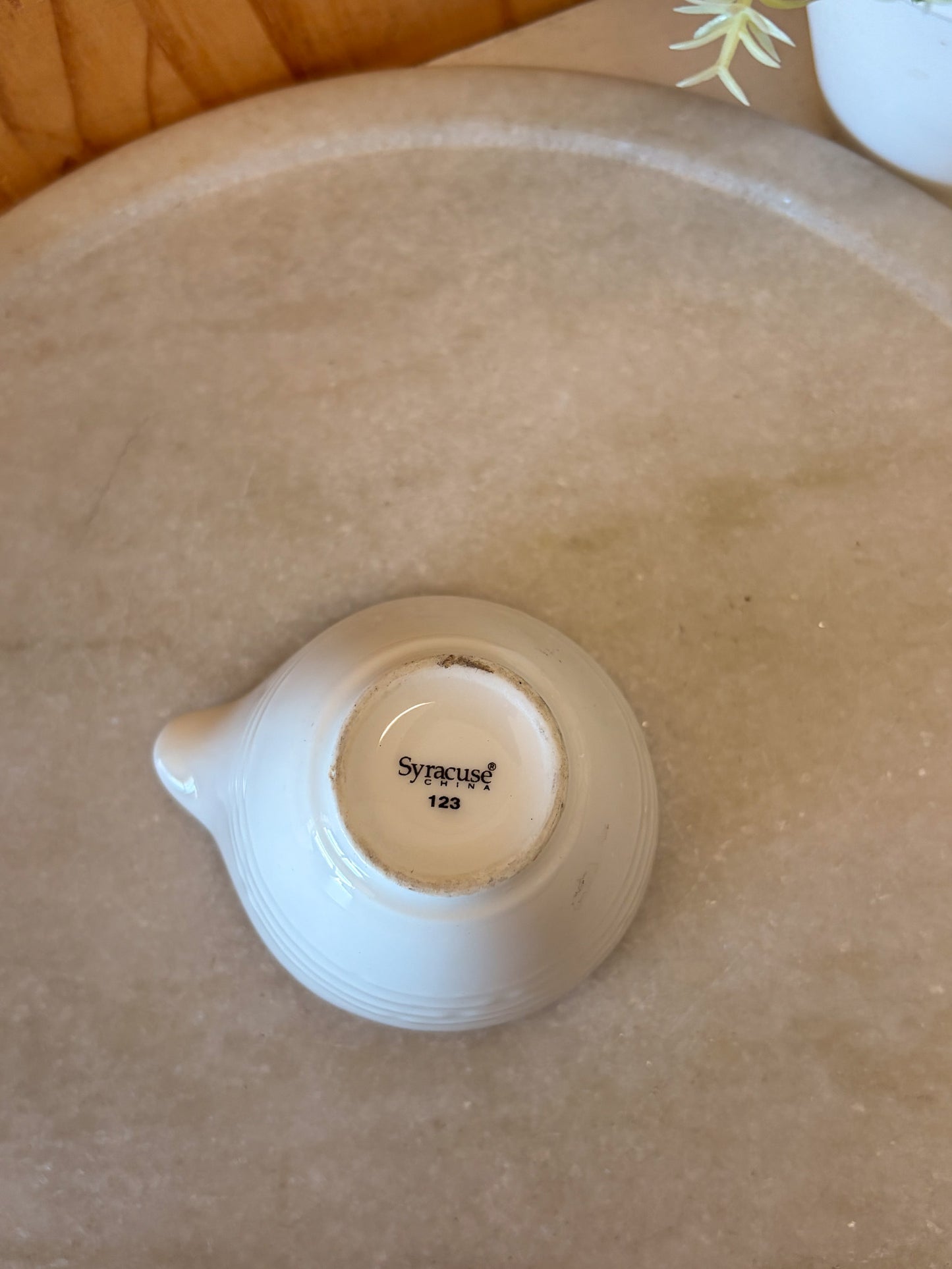 Vtg Syracuse Little Creamer Cup