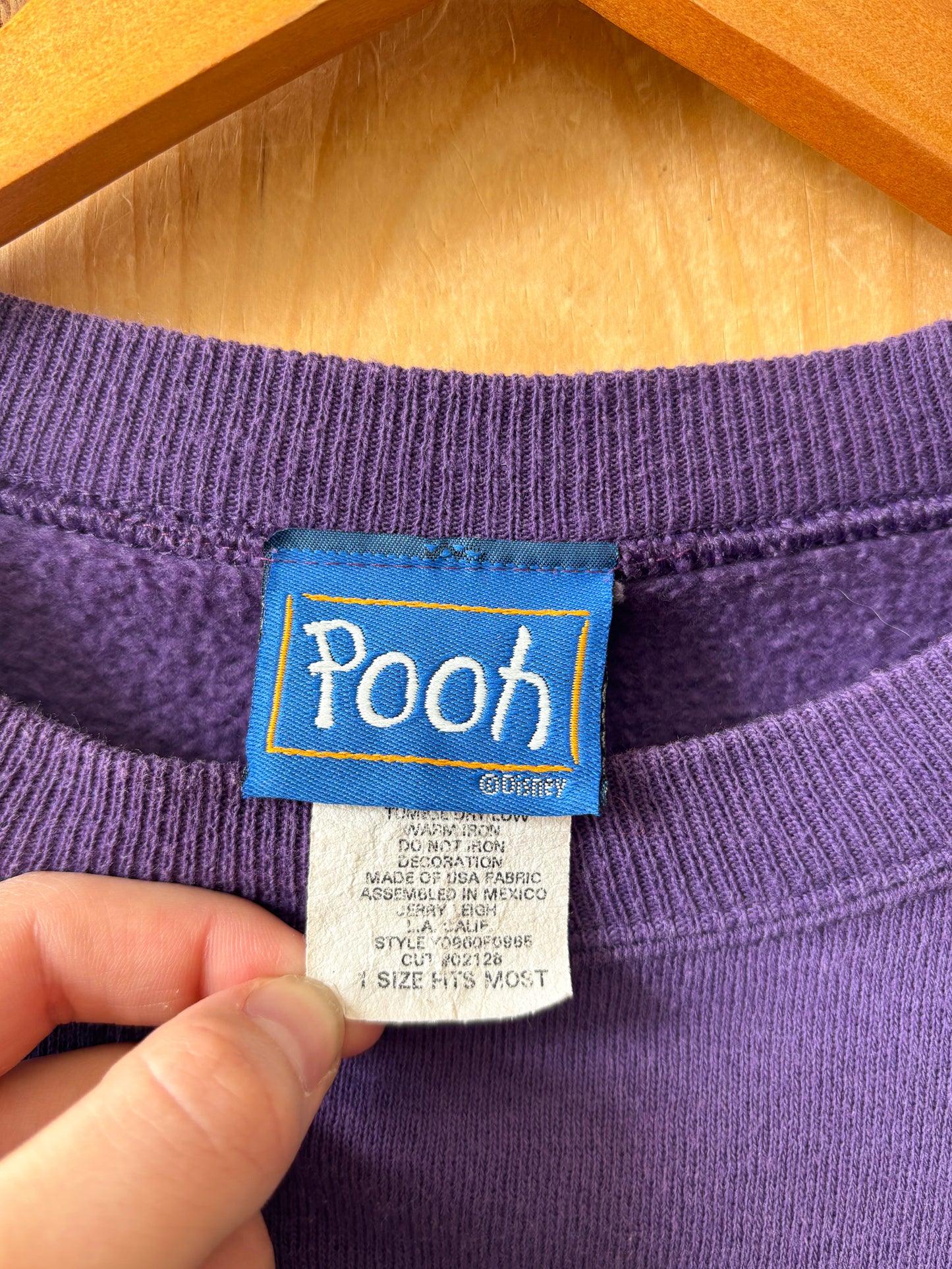 Vtg Winnie the Pooh Crewneck : S