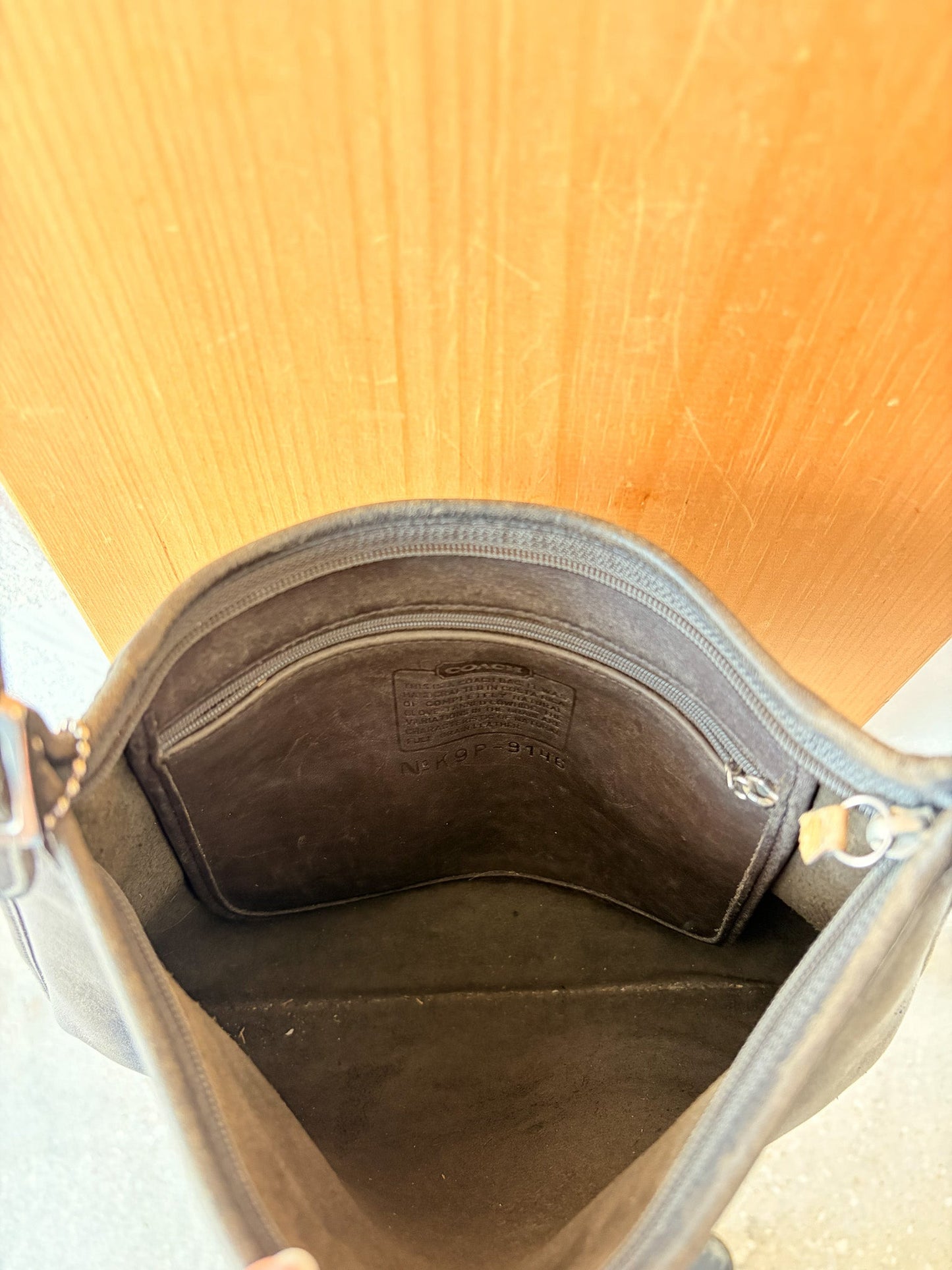 Vtg Coach Slim Hippie Crossbody Purse