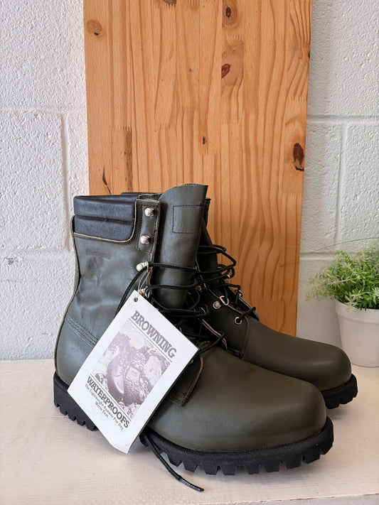 Browning Sportsman's Green Hunting Boots : Size Men's 10 (Local Pick Up Only)