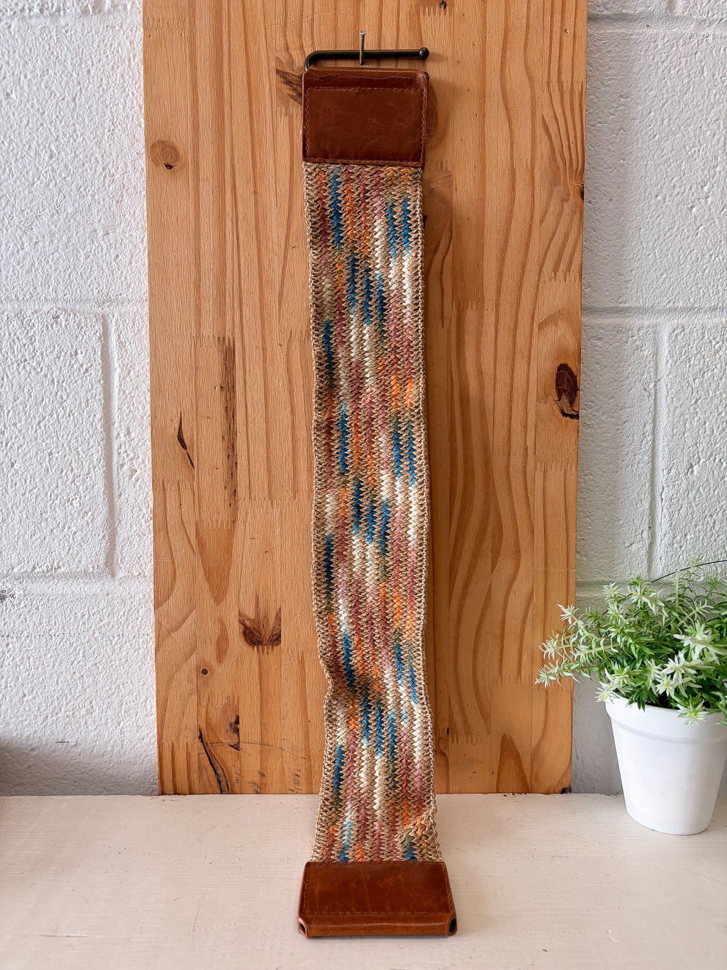 Stretchy Boho Woven Belt : M
