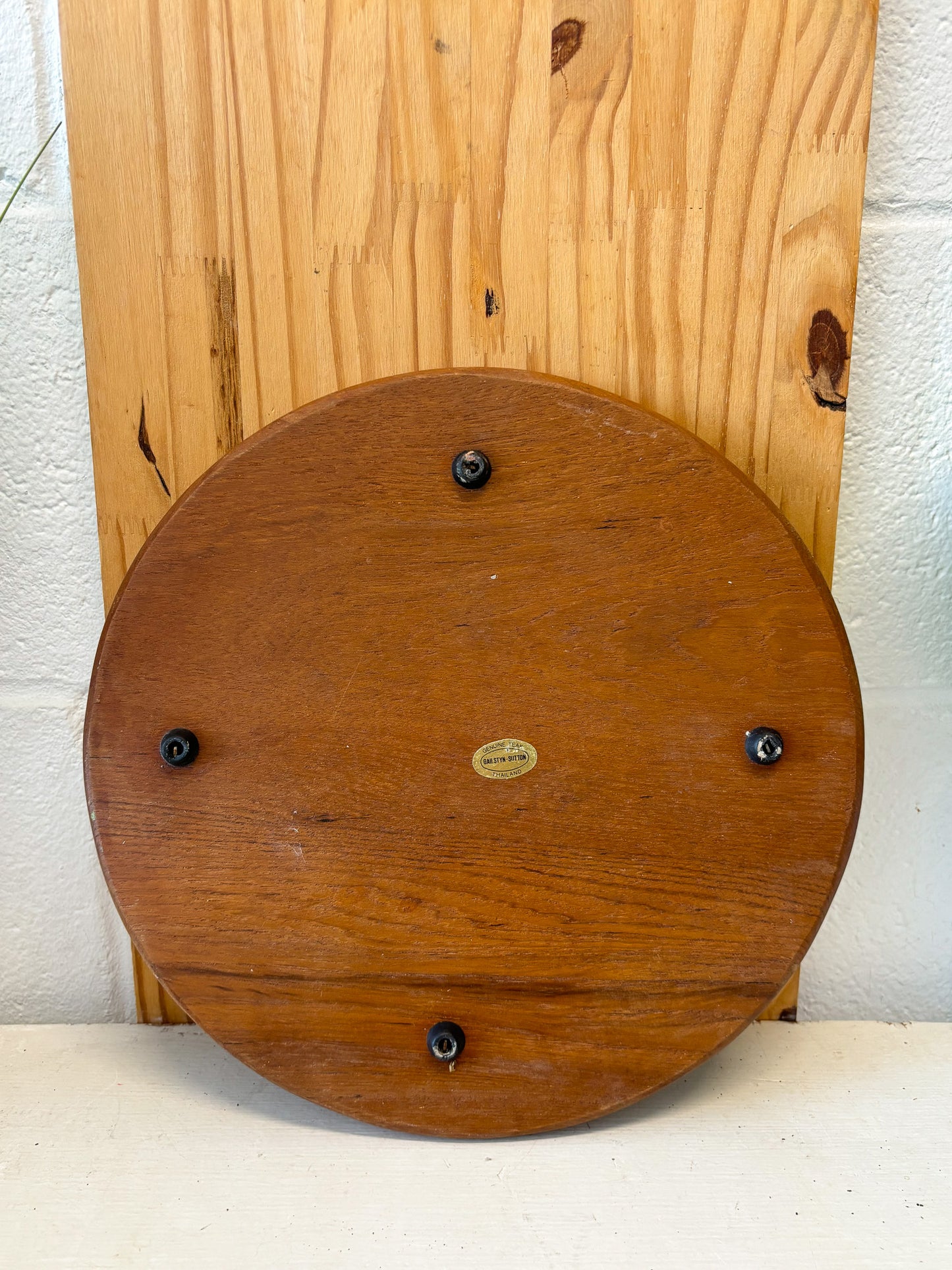 Vtg Platter & Silver Serving Utensil (Local Pick Up Only)