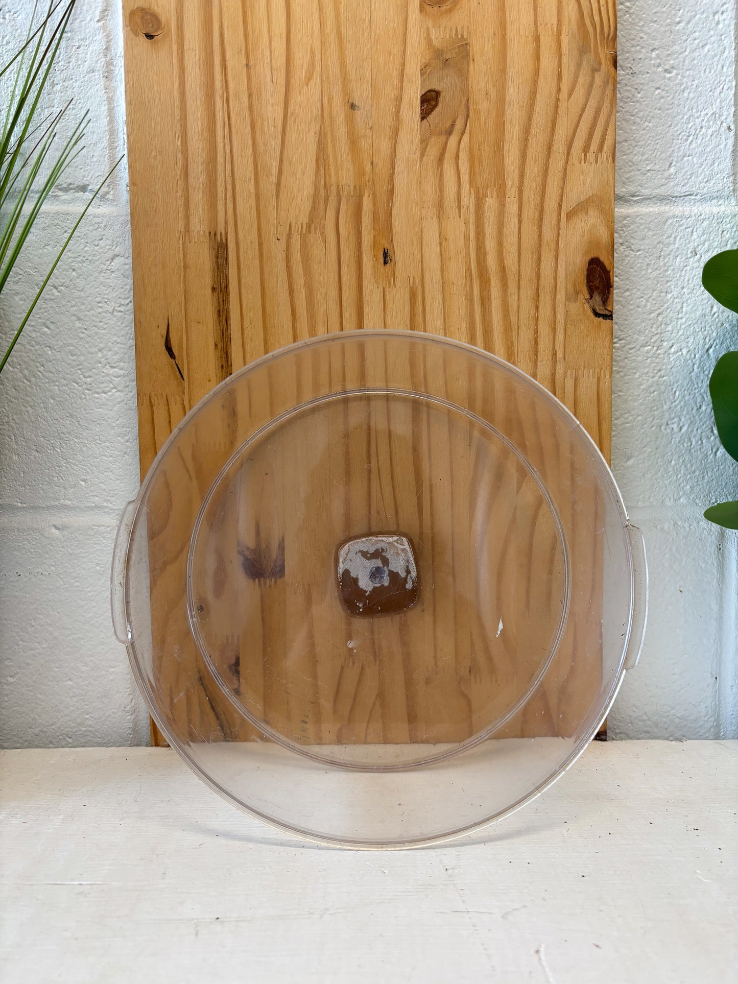 Vtg Platter & Silver Serving Utensil (Local Pick Up Only)