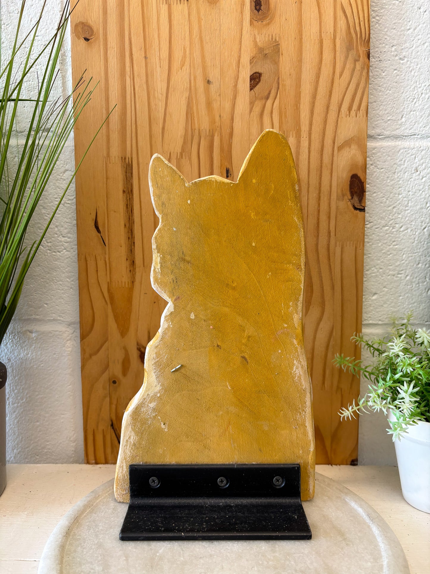 Decorative Wooden "Attack Cat" (Local Pick Up Only)