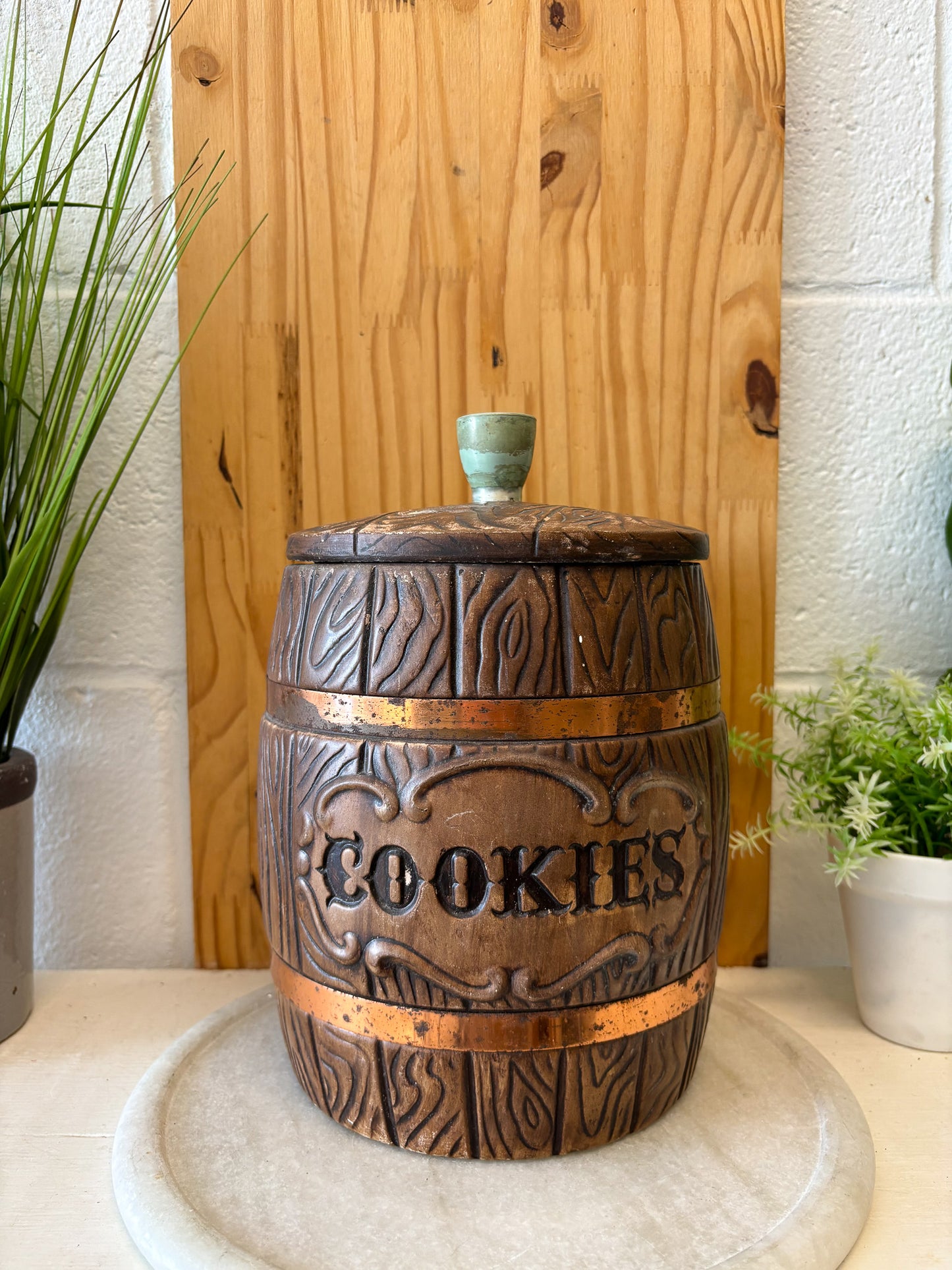 Vtg Treasure Craft Cookie Jar (Local Pick Up Only)