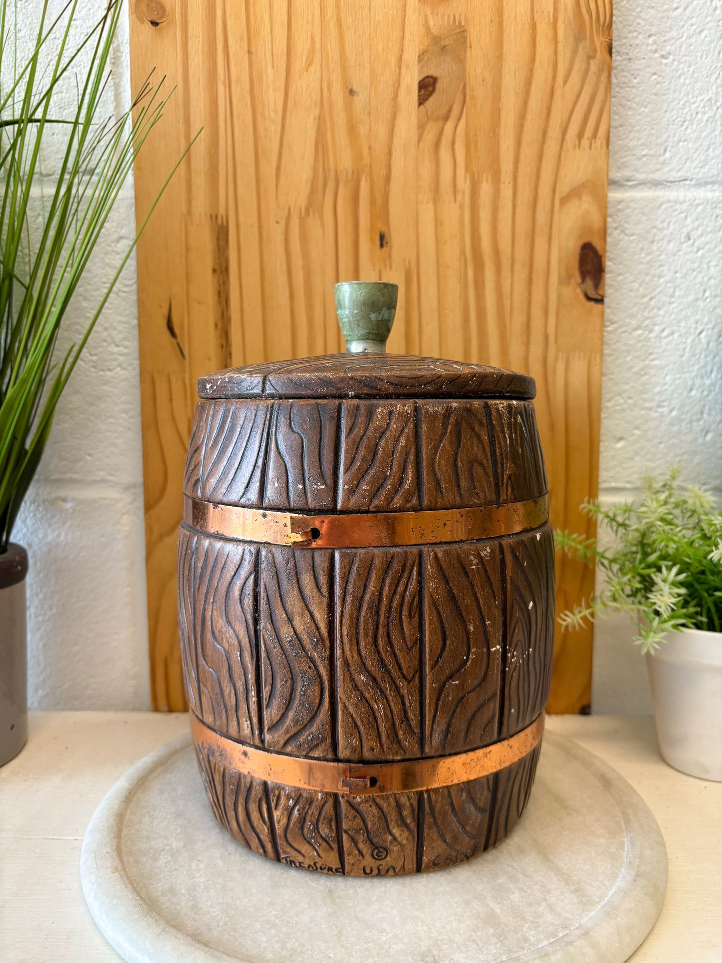 Vtg Treasure Craft Cookie Jar (Local Pick Up Only)