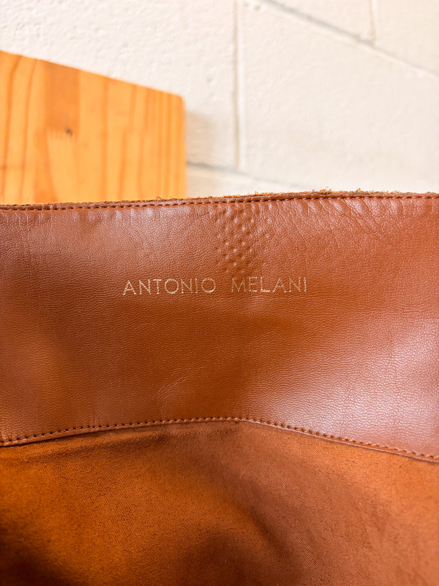 Antonio Melani Brown Suede Boots : Size 6.5 (Local Pick Up Only)